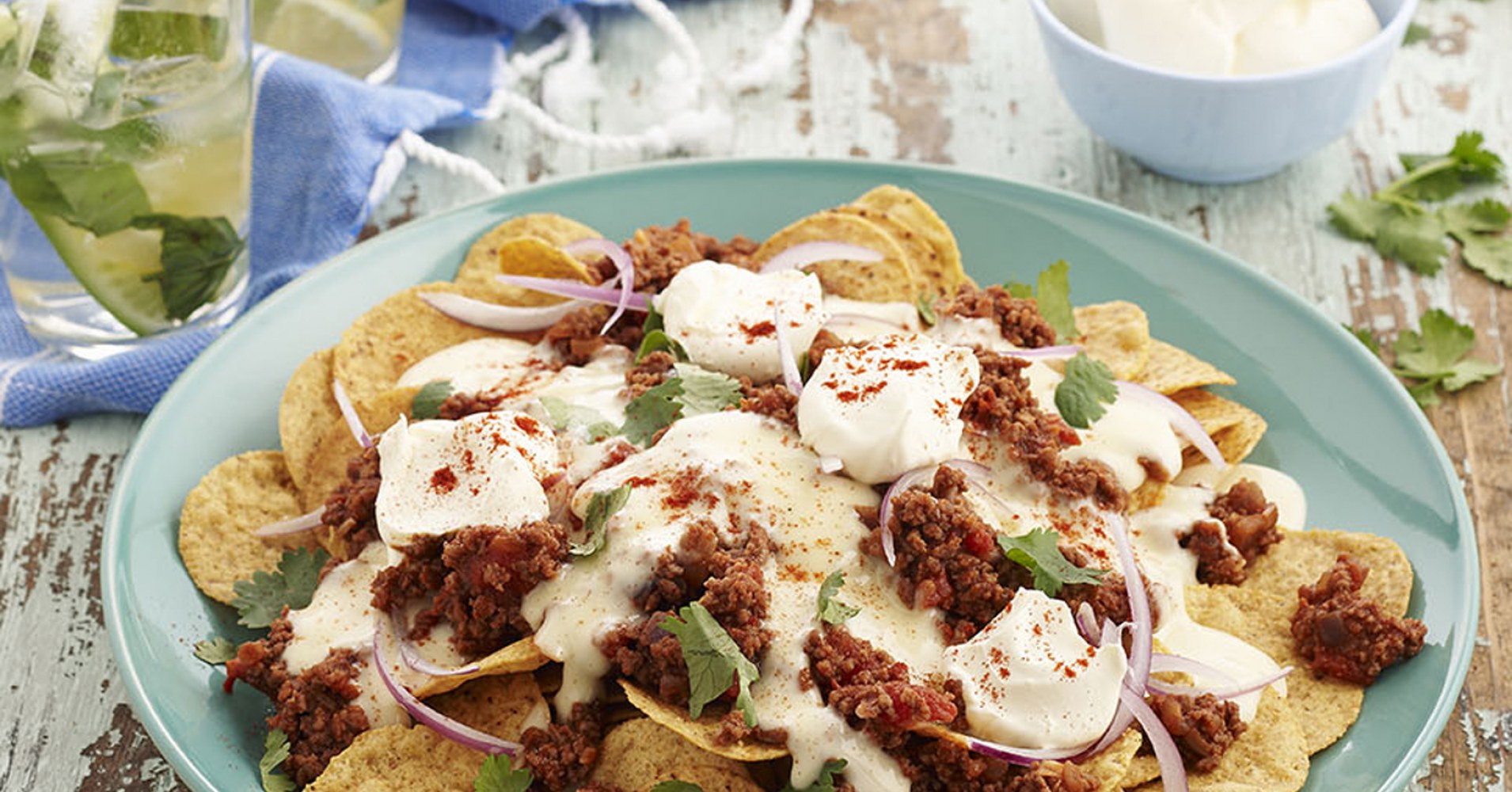 Chilli Cheese Nachos Recipe | myfoodbook