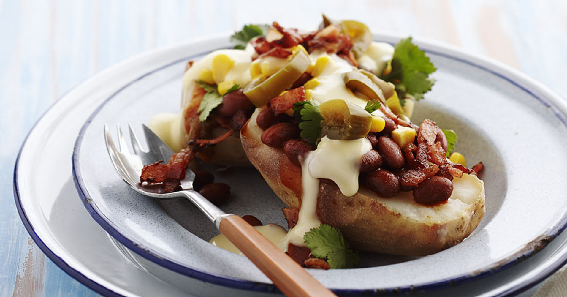 Mexican Baked Potato Recipe | myfoodbook