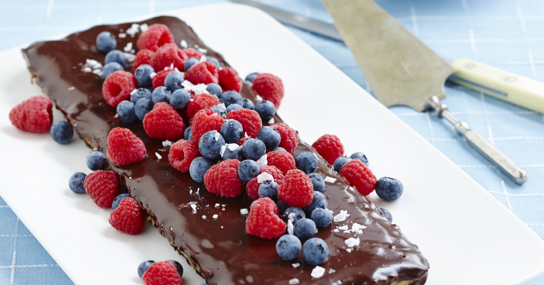 Celebration Salted Caramel, Peanut and Chocolate Tart Recipe | myfoodbook