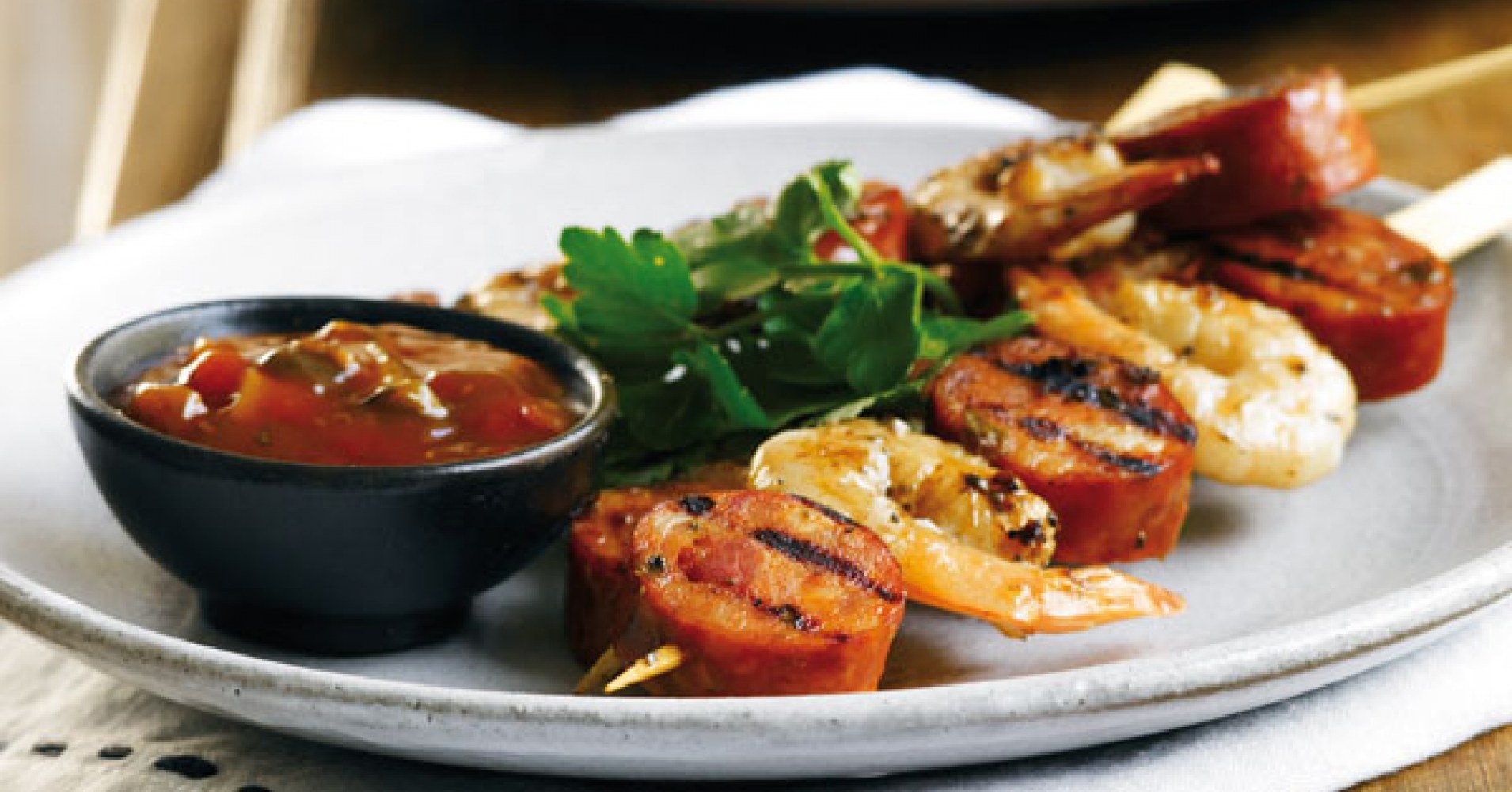 DON Chorizo Skewers Recipe | myfoodbook