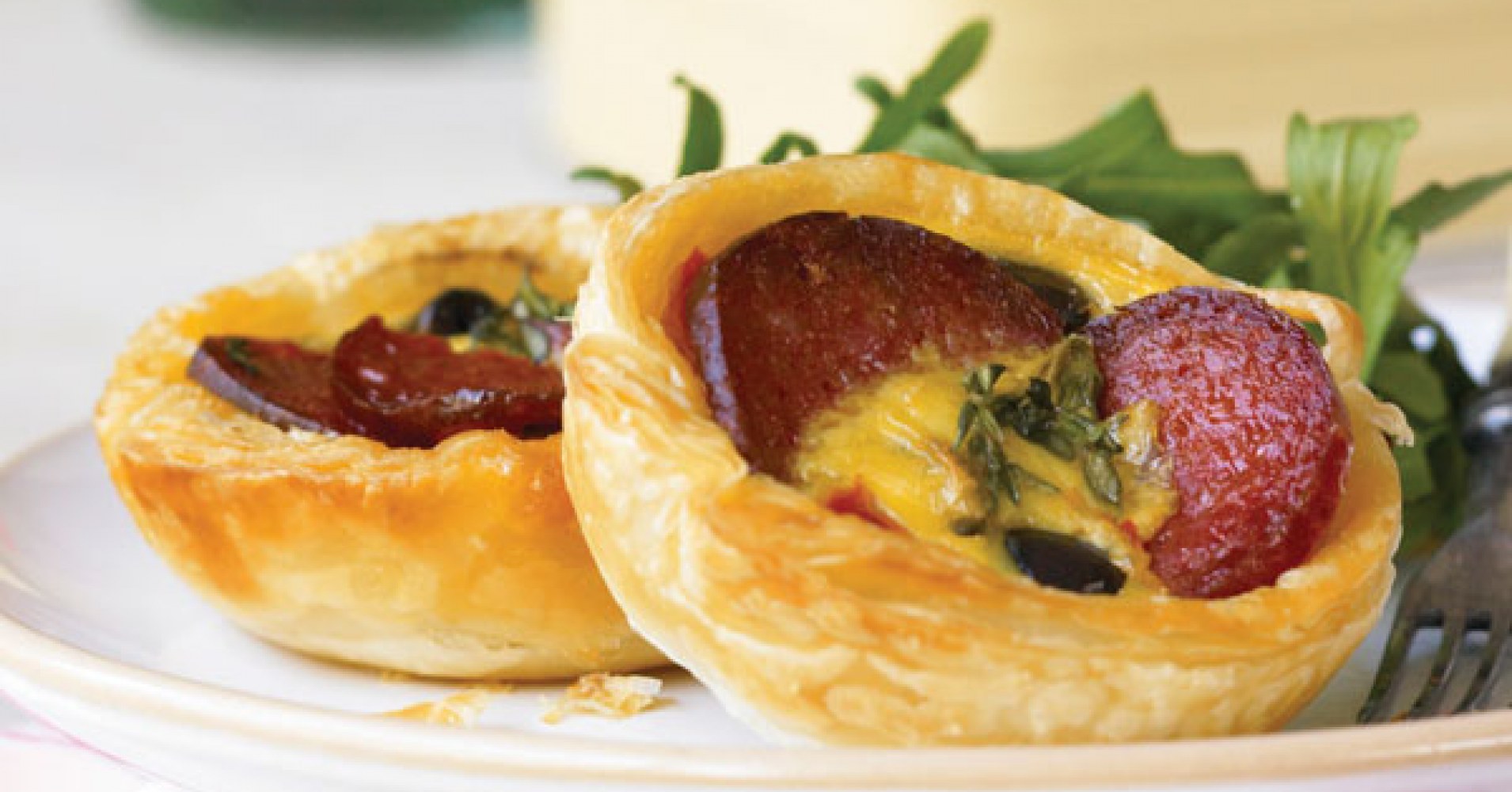 DON Salami Antipasti Goats Cheese Tartlets Recipe | myfoodbook