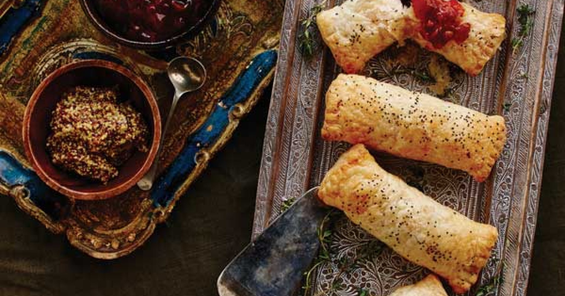 Shredded Ham and Cranberry Recipe | myfoodbook | appetizer idea