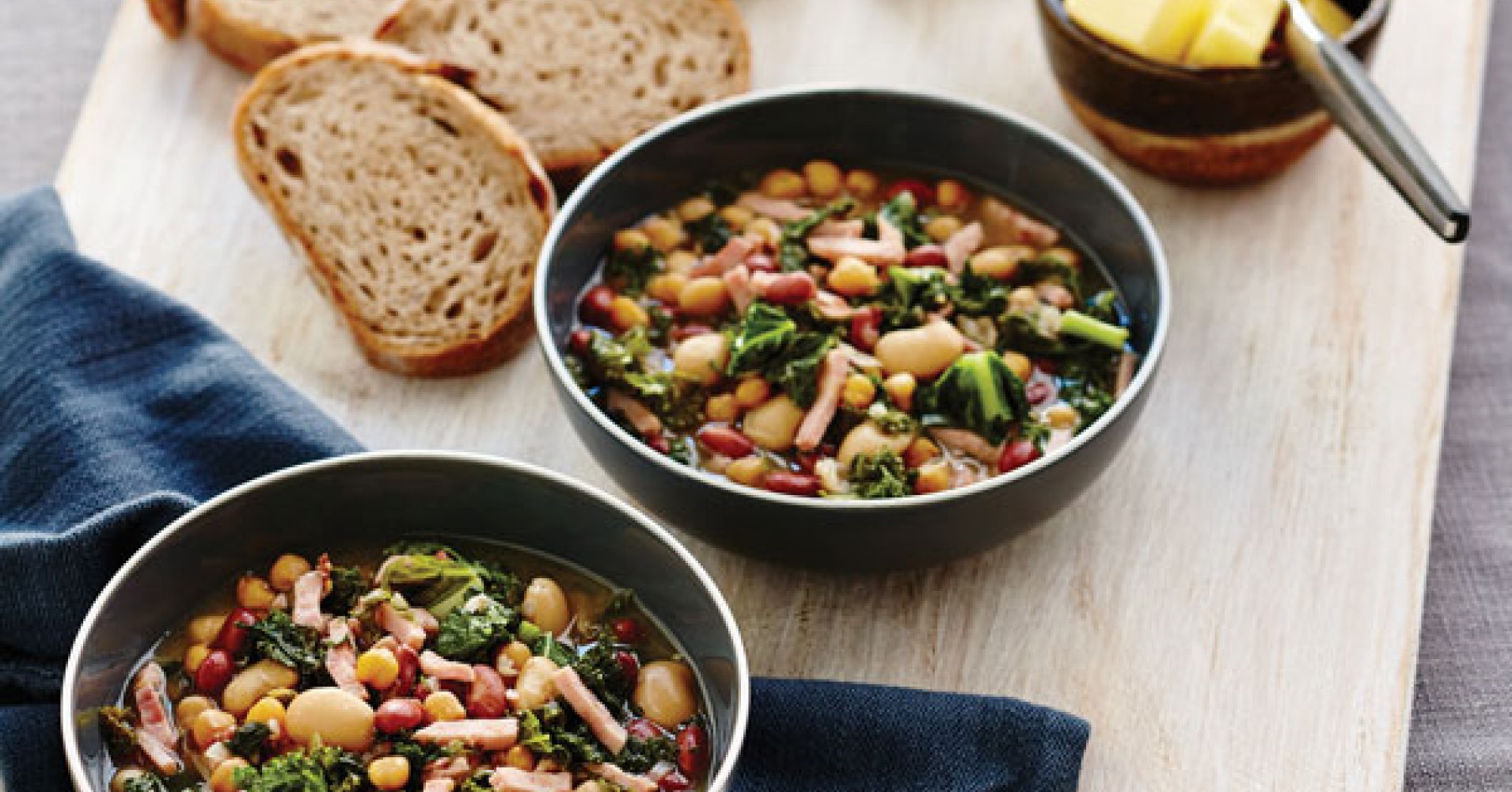 Quick and Hearty Ham Soup Recipe myfoodbook Warming Winter Soup