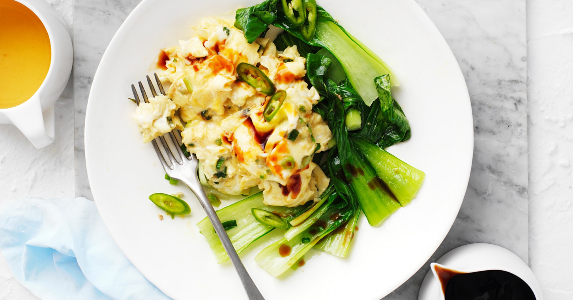 Asianstyle Scrambled Eggs Recipe myfoodbook Egg breakfast recipes