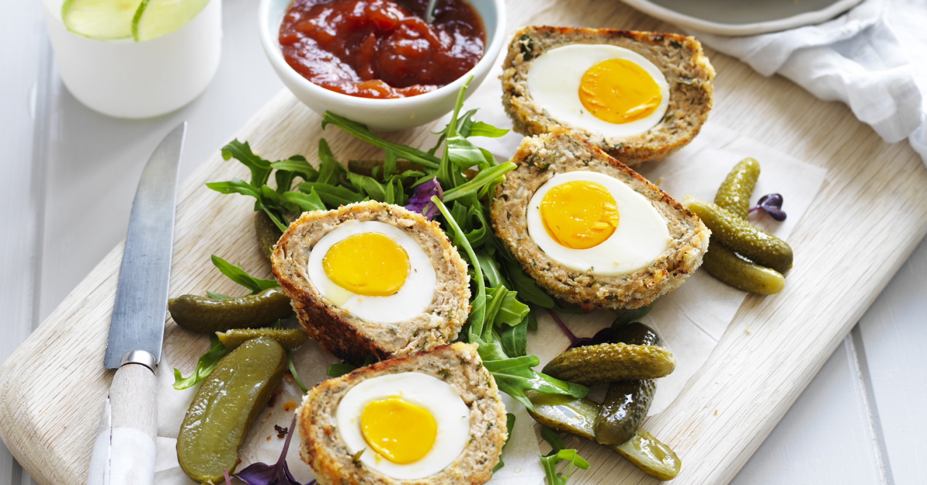 Baked Scotch Eggs Recipe | myfoodbook | Easy baked scotch eggs recipe