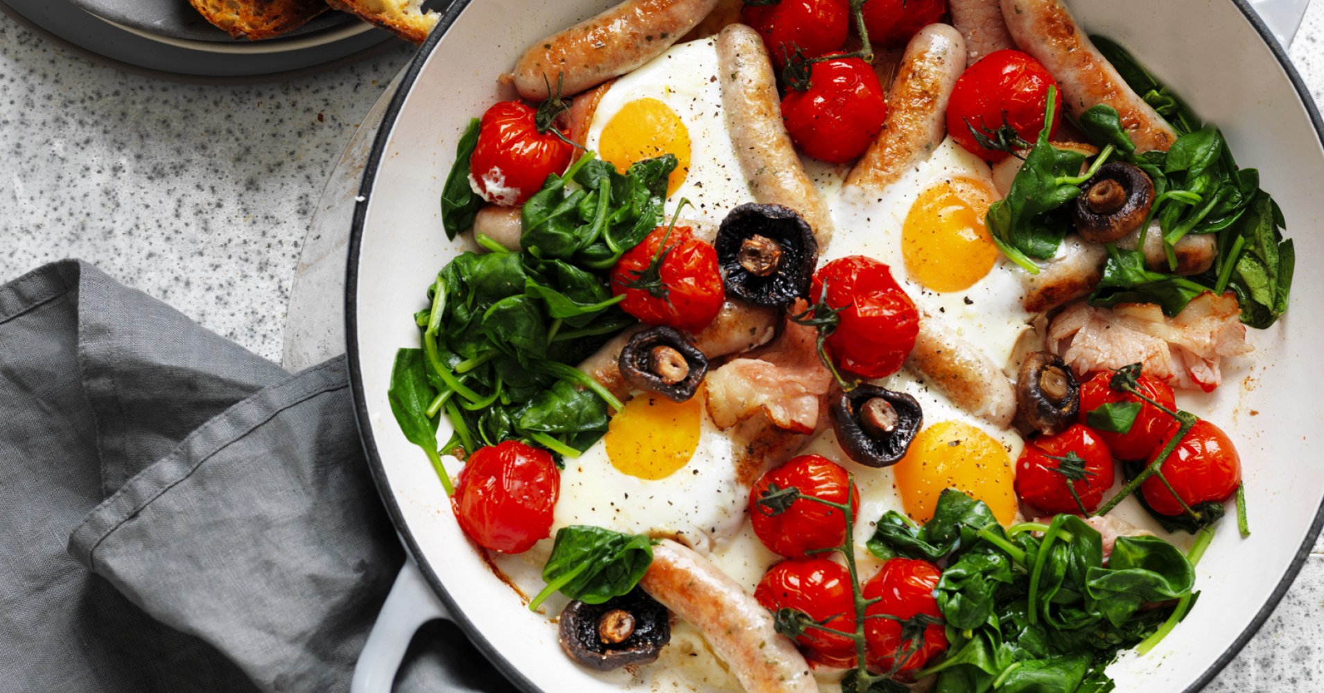 Brekkie bake for dinner Recipe | myfoodbook | Breakfast for dinner