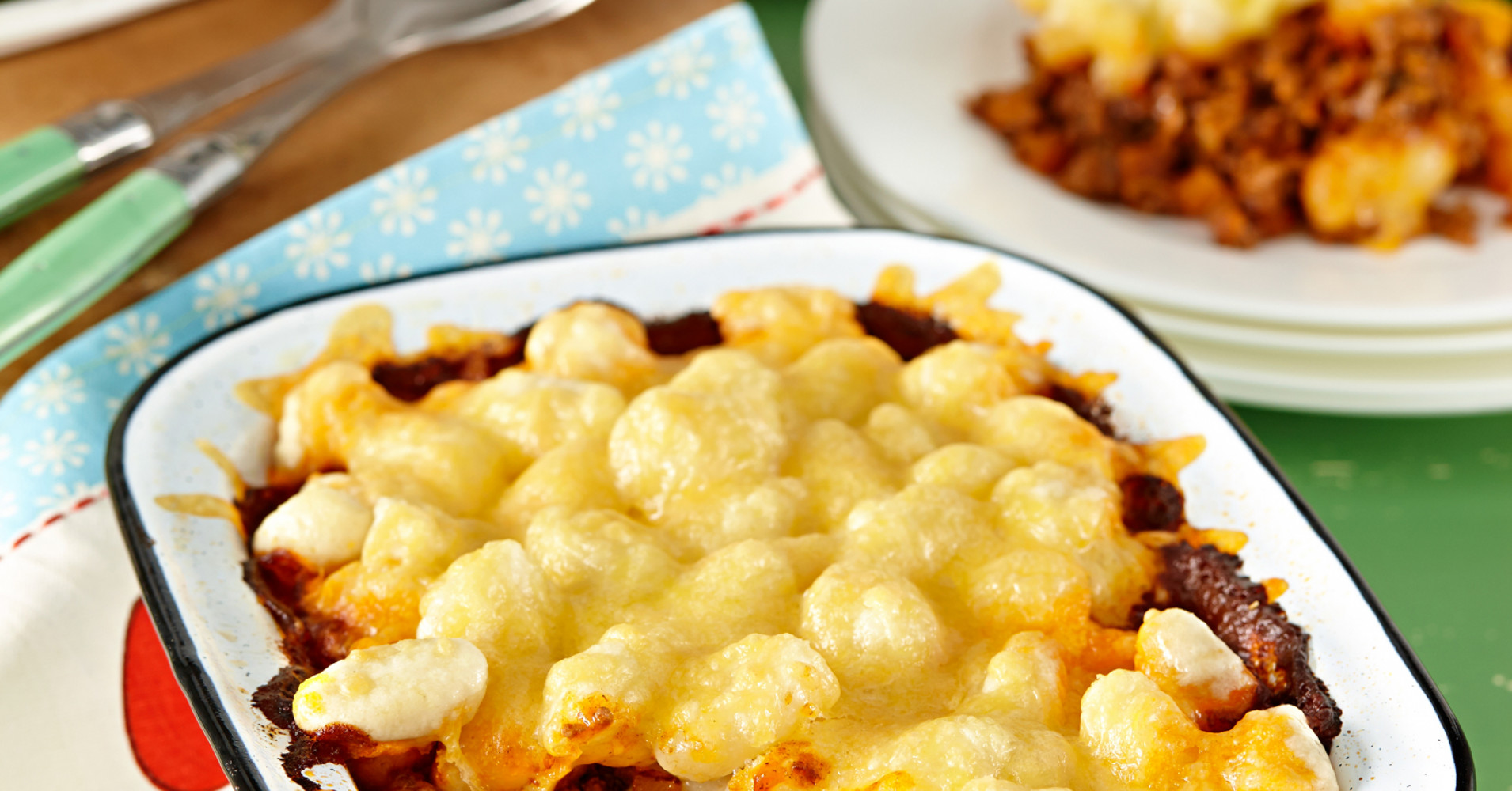 Cottage Pie with Gnocchi Recipe | myfoodbook