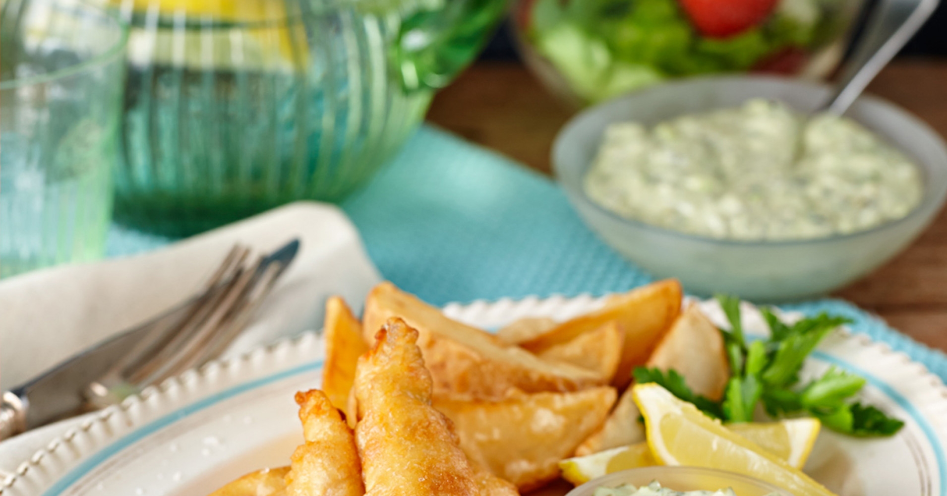 beer-battered-fish-and-chips-with-pesto-tartare-recipe-myfoodbook