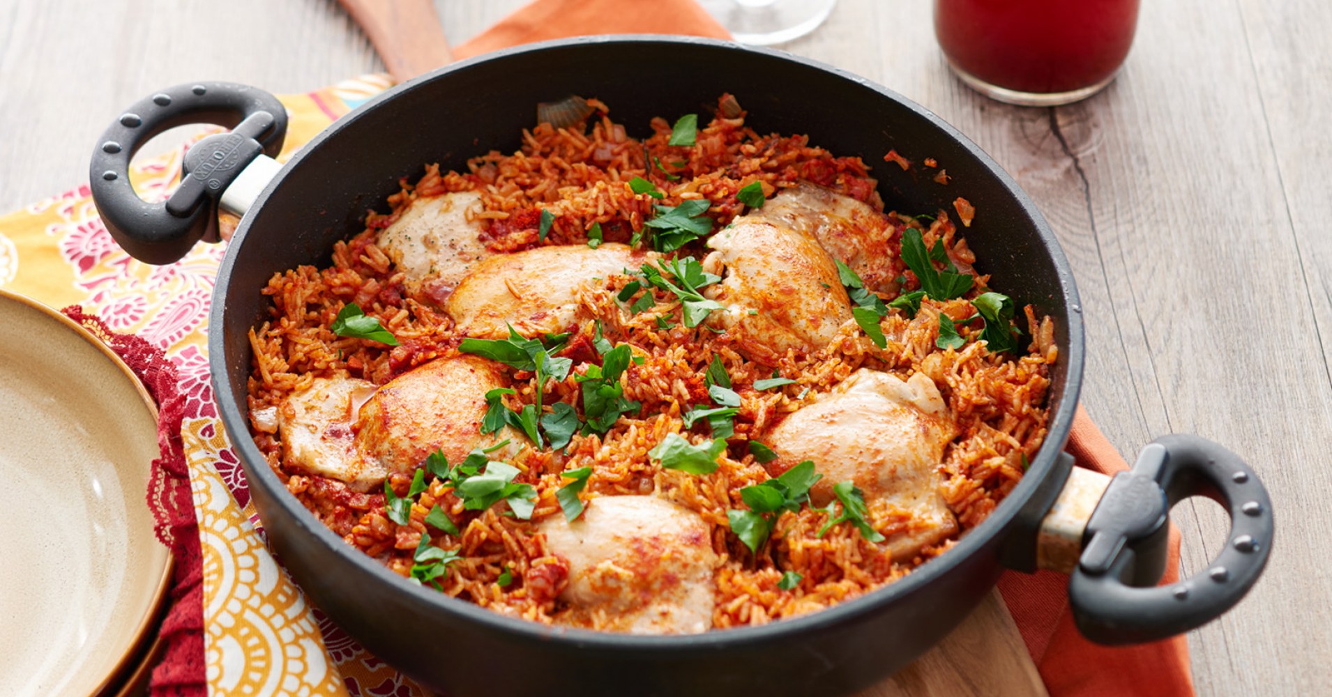 Chicken and Tomato Pilaf Recipe | myfoodbook | Chicken and Rice dinner recipes