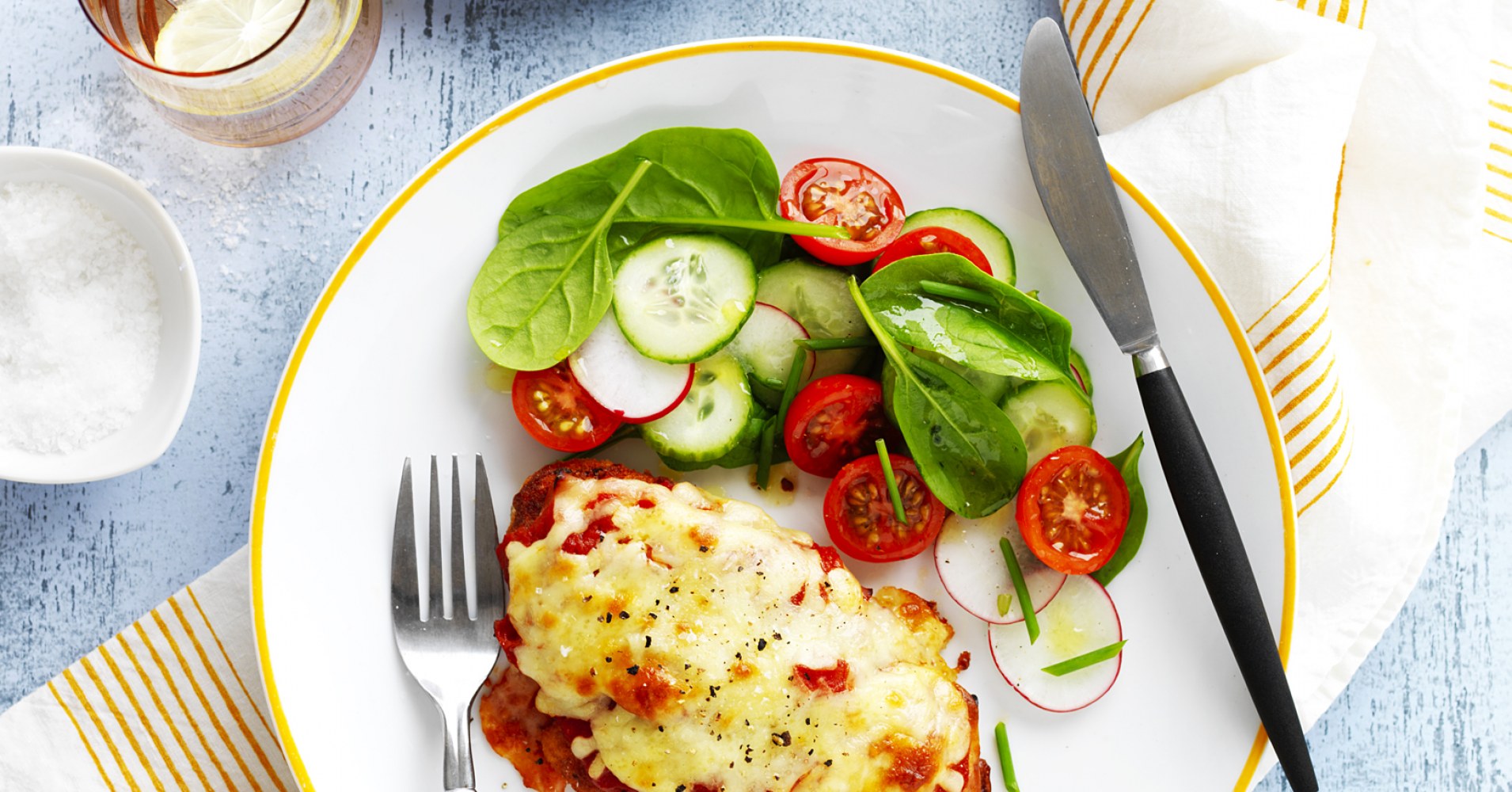 Chicken Parmigiana Recipe | myfoodbook | Parmigiana Recipe