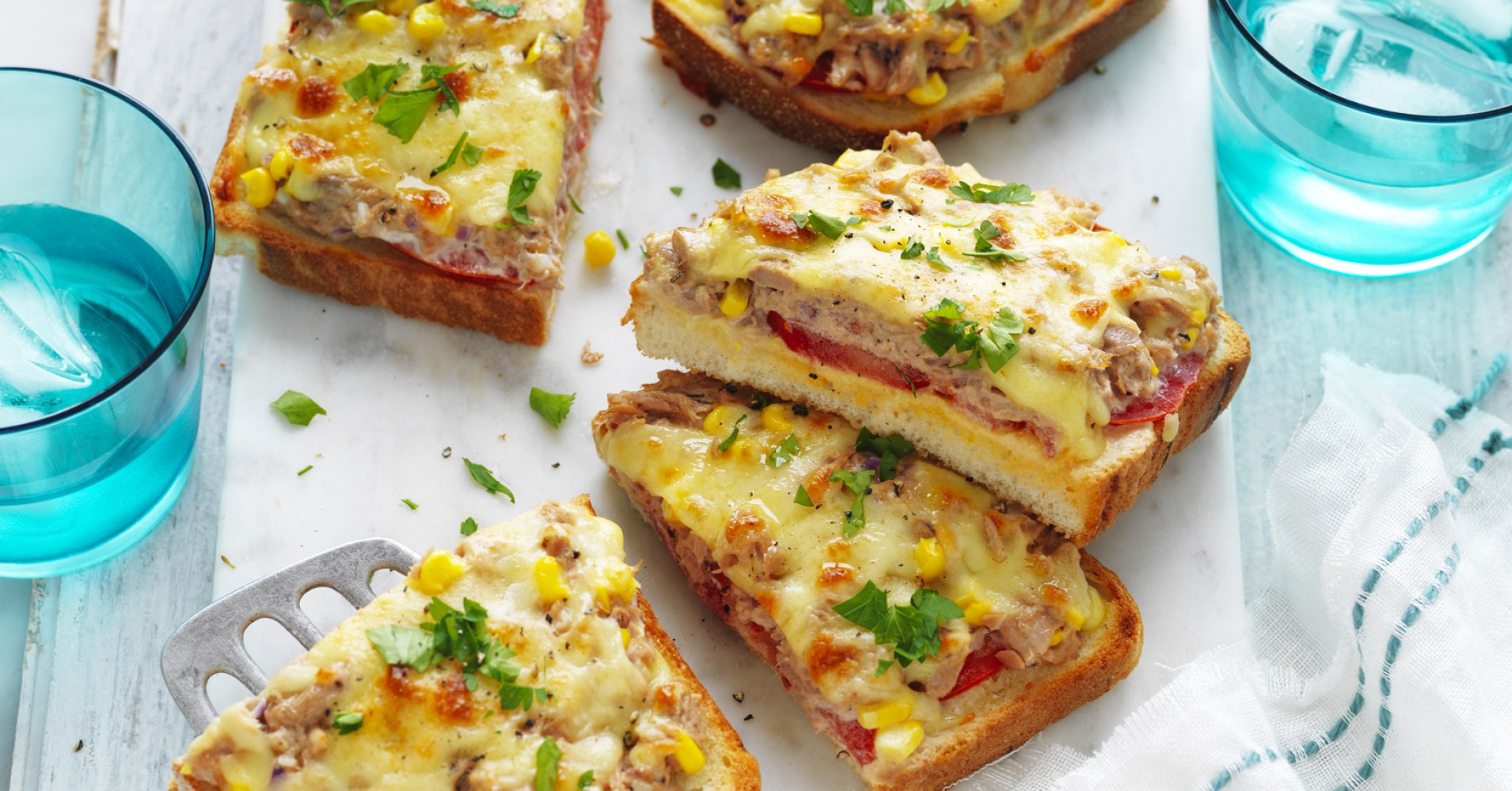 Tuna Melt Recipe | myfoodbook | John West tuna melt recipe