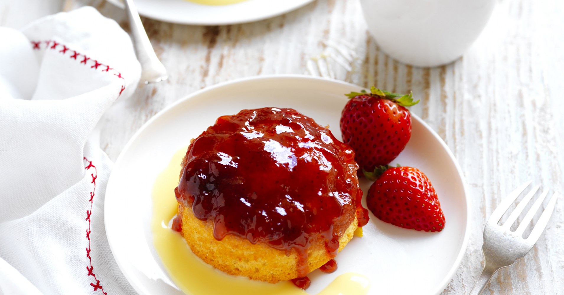 Jammy Puddings Recipe myfoodbook Easy Jam Pudding recipe