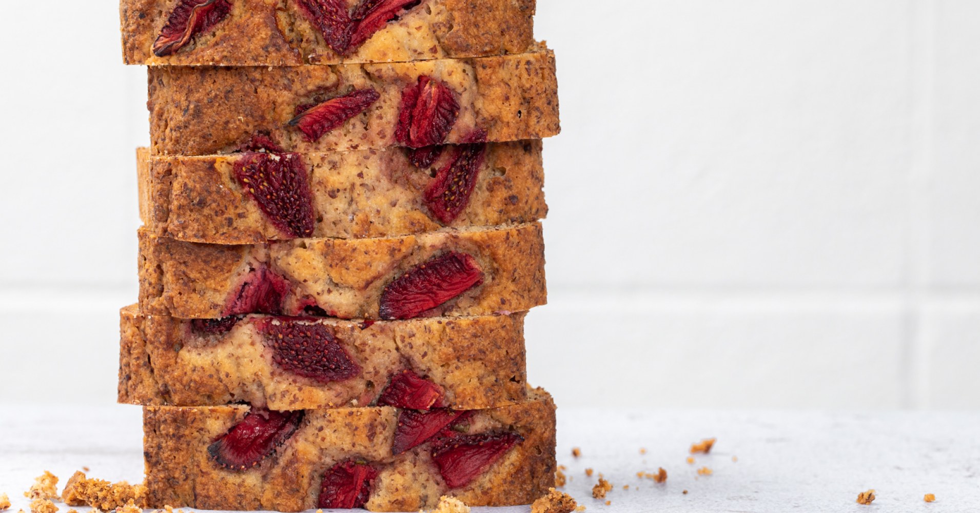 Strawberry and Toffee Bread Recipe | myfoodbook