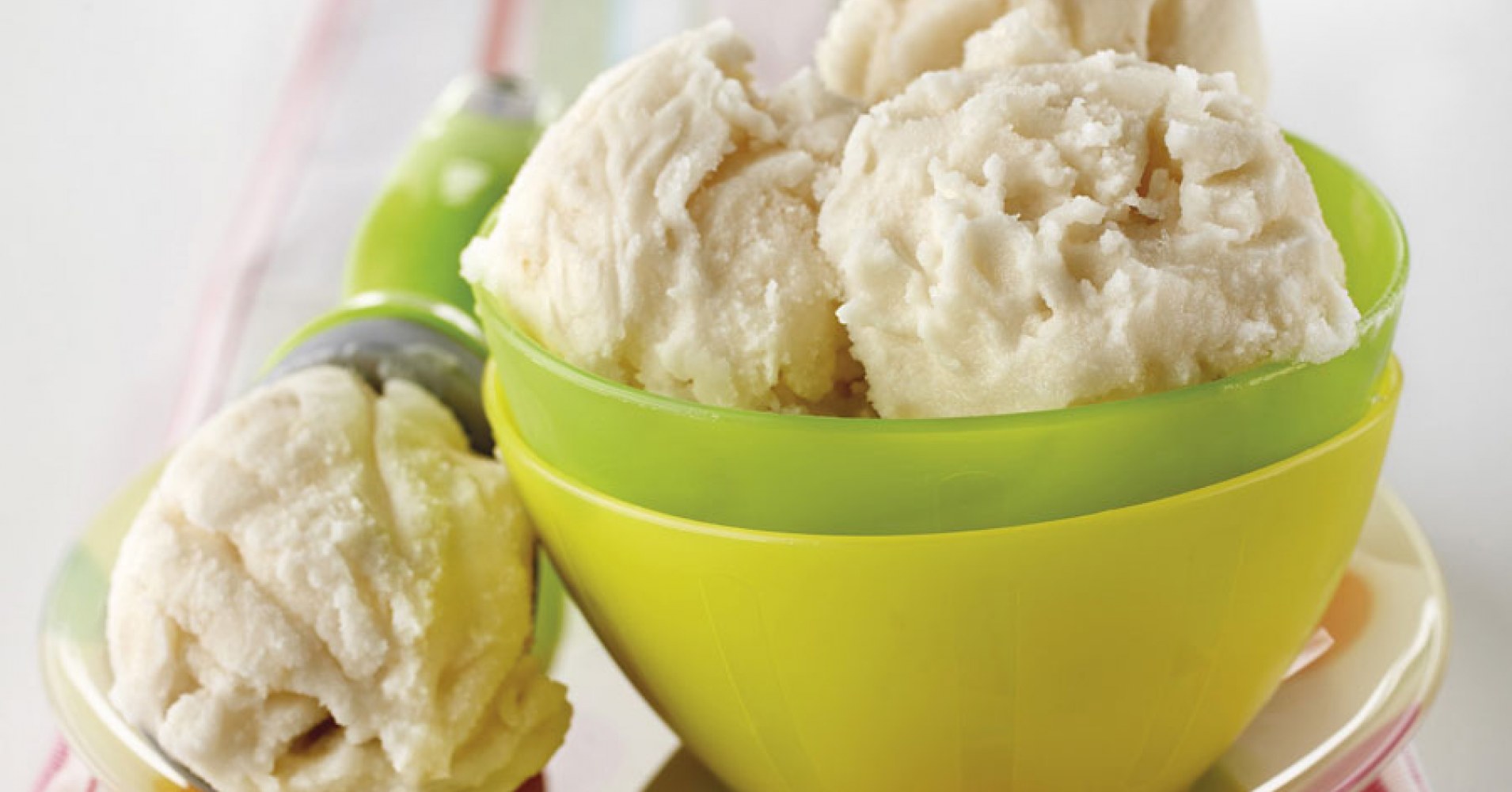 Lychee Coconut Sorbet Recipe | myfoodbook | Perfect Summer Dessert