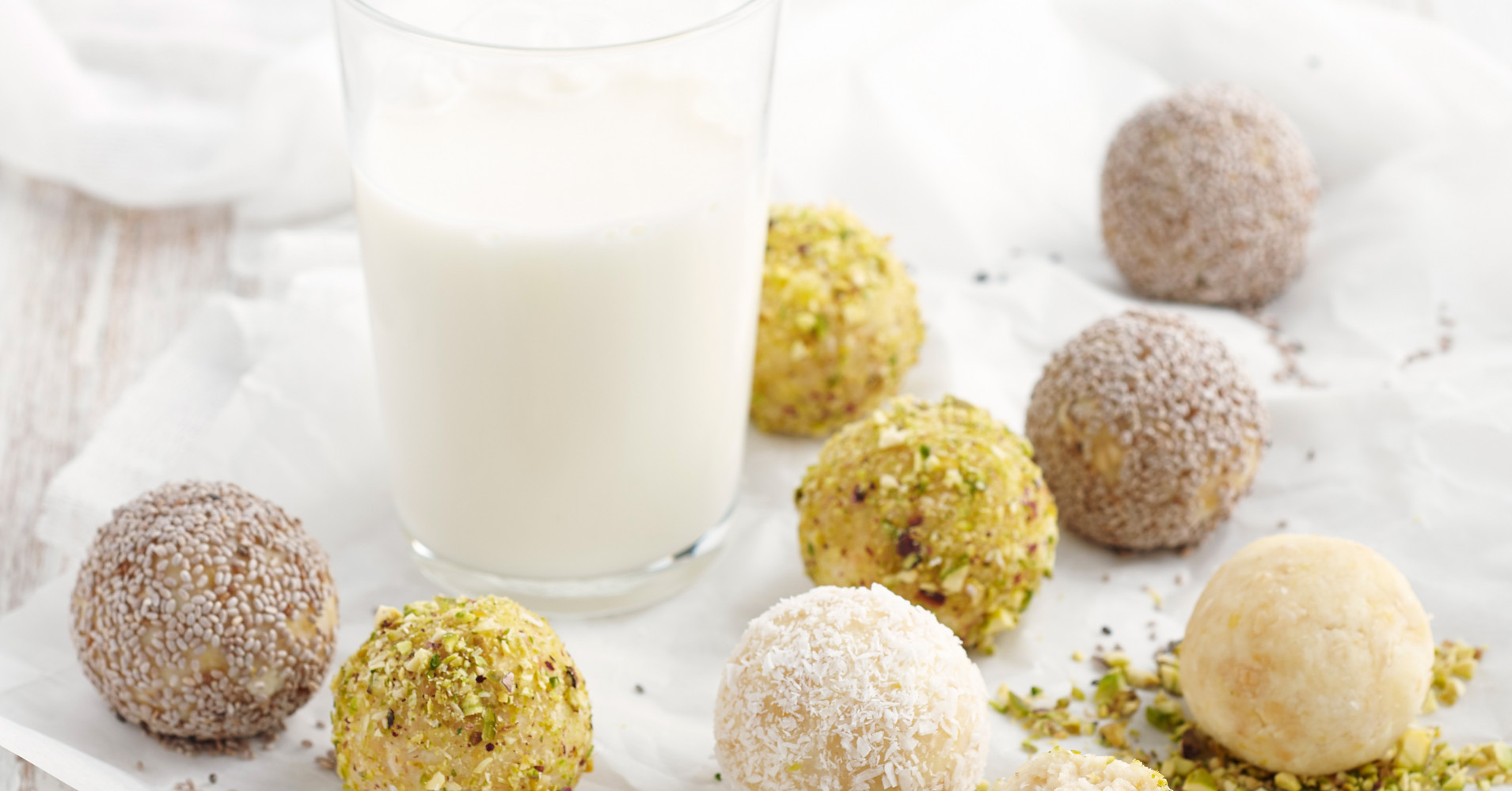 Lemon Ricotta Bliss Balls Recipe | myfoodbook