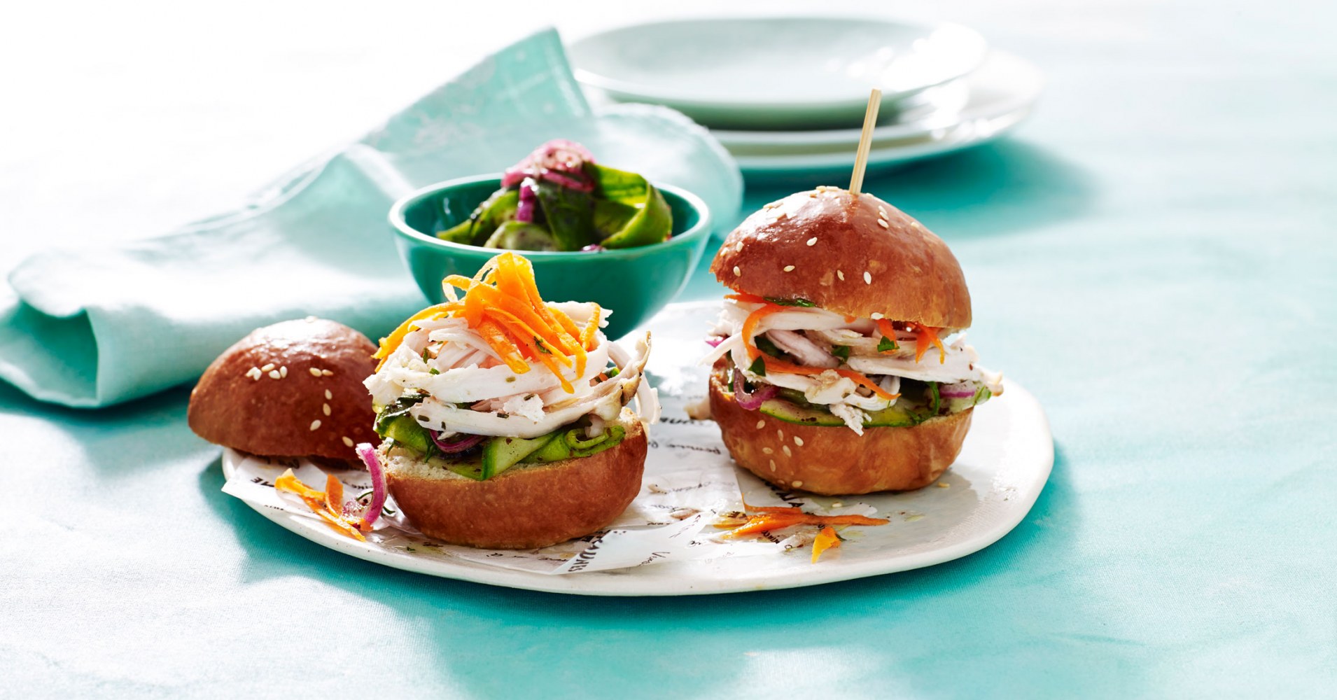 Chicken Sliders Recipe | myfoodbook