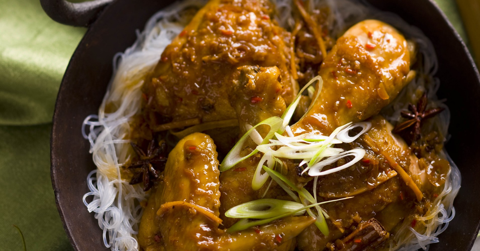 Asian Style Chicken Curry with Orange, Cinnamon, Star Anise and Sherry Recipe | myfoodbook