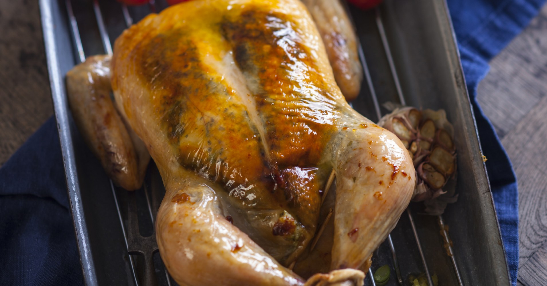 Basil Roast Chicken Recipe myfoodbook Italian Roast Chicken Recipe