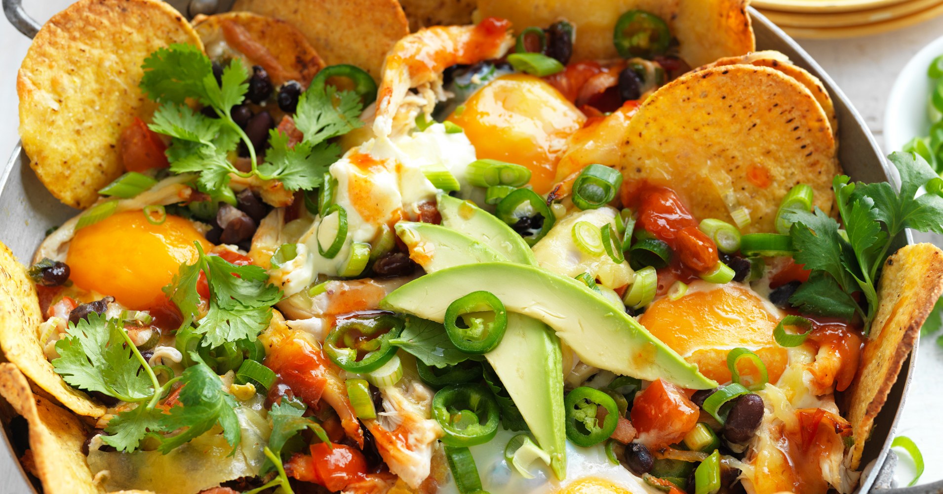 Mexican Egg Nachos Recipe | myfoodbook | Easy nachos recipe
