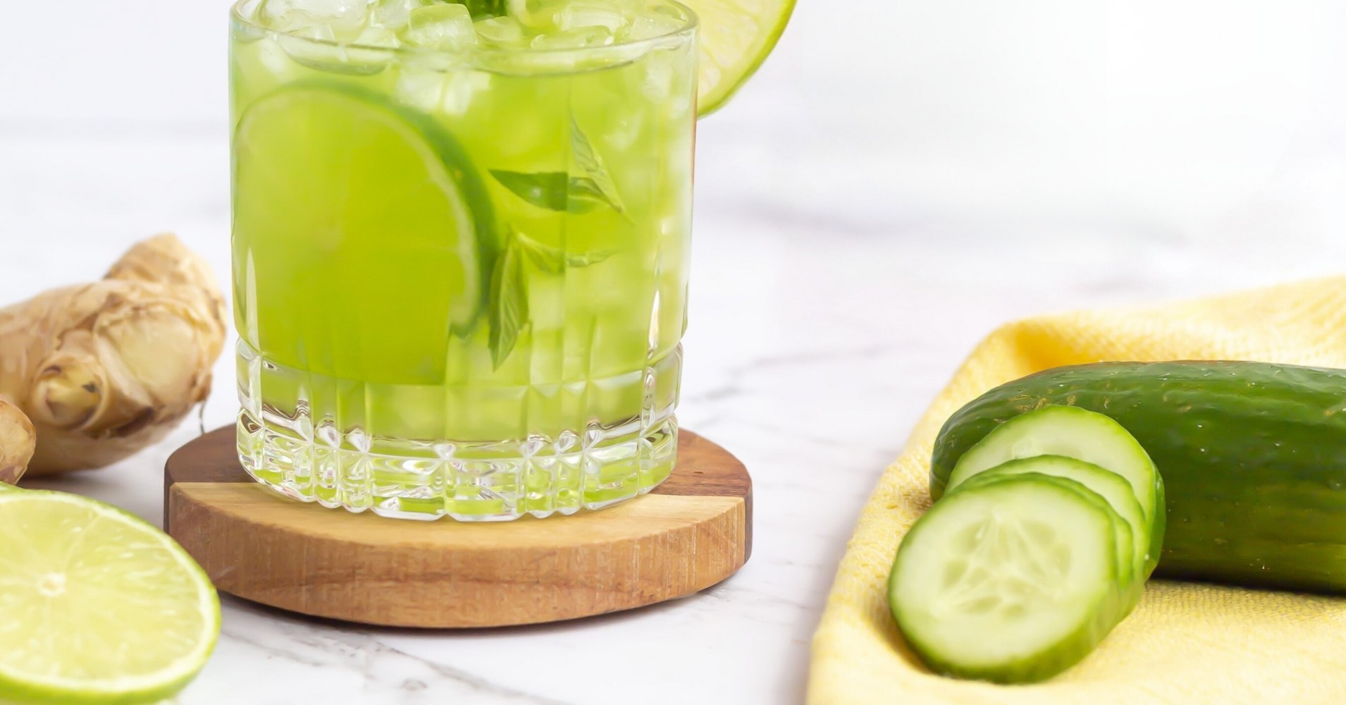 Going Green Mocktail Recipe | myfoodbook