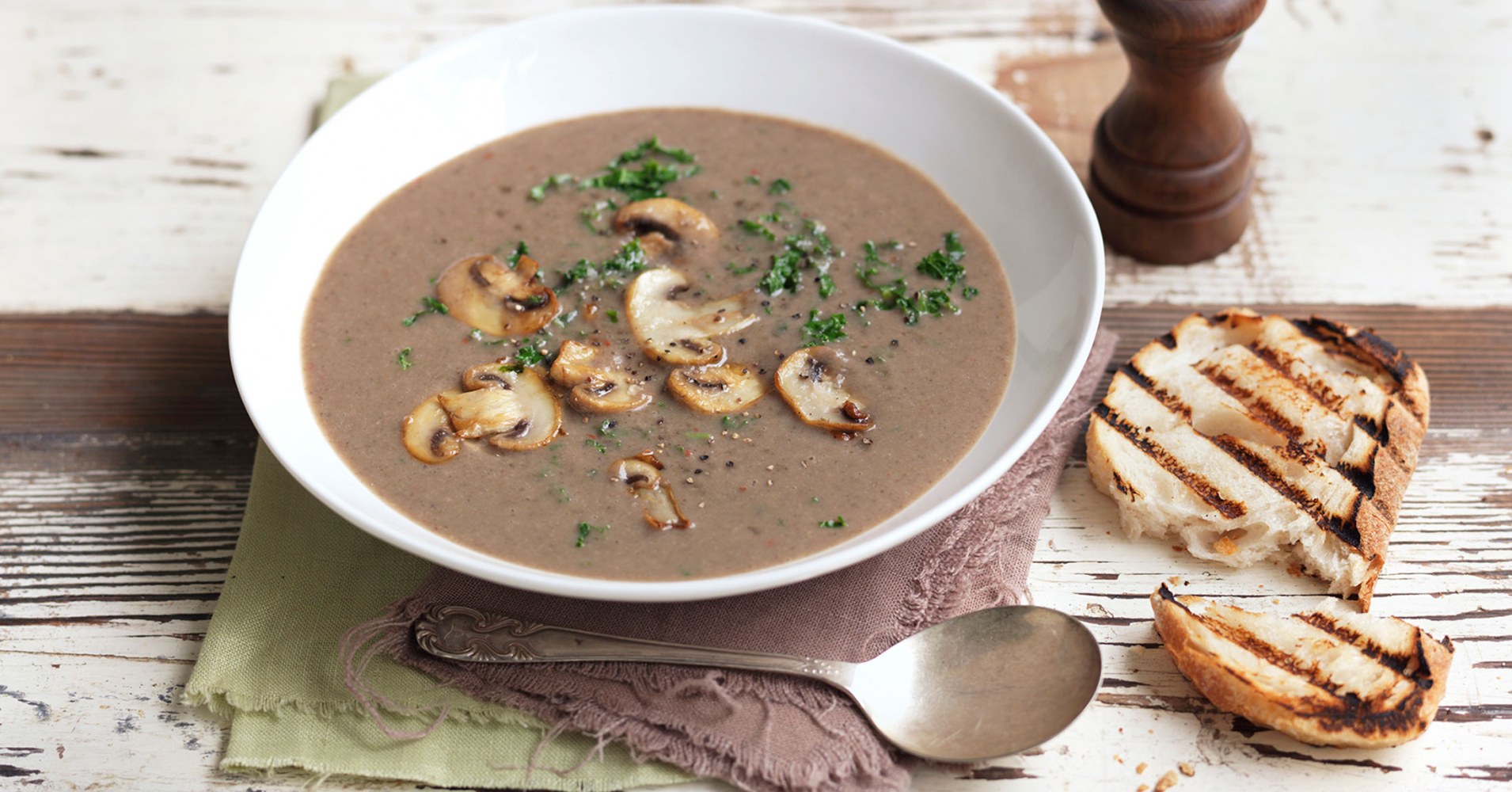 Mushroom Soup Recipe | myfoodbook