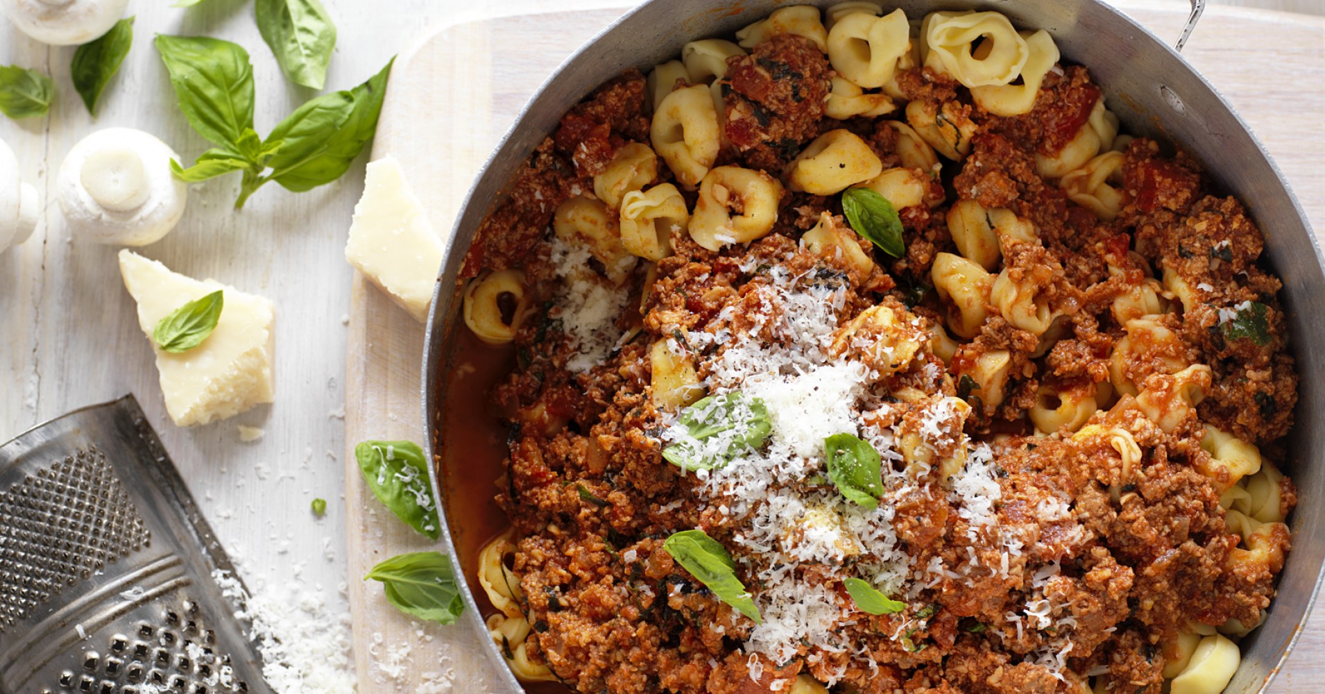 Beef and Mushroom Bolognese Recipe | myfoodbook
