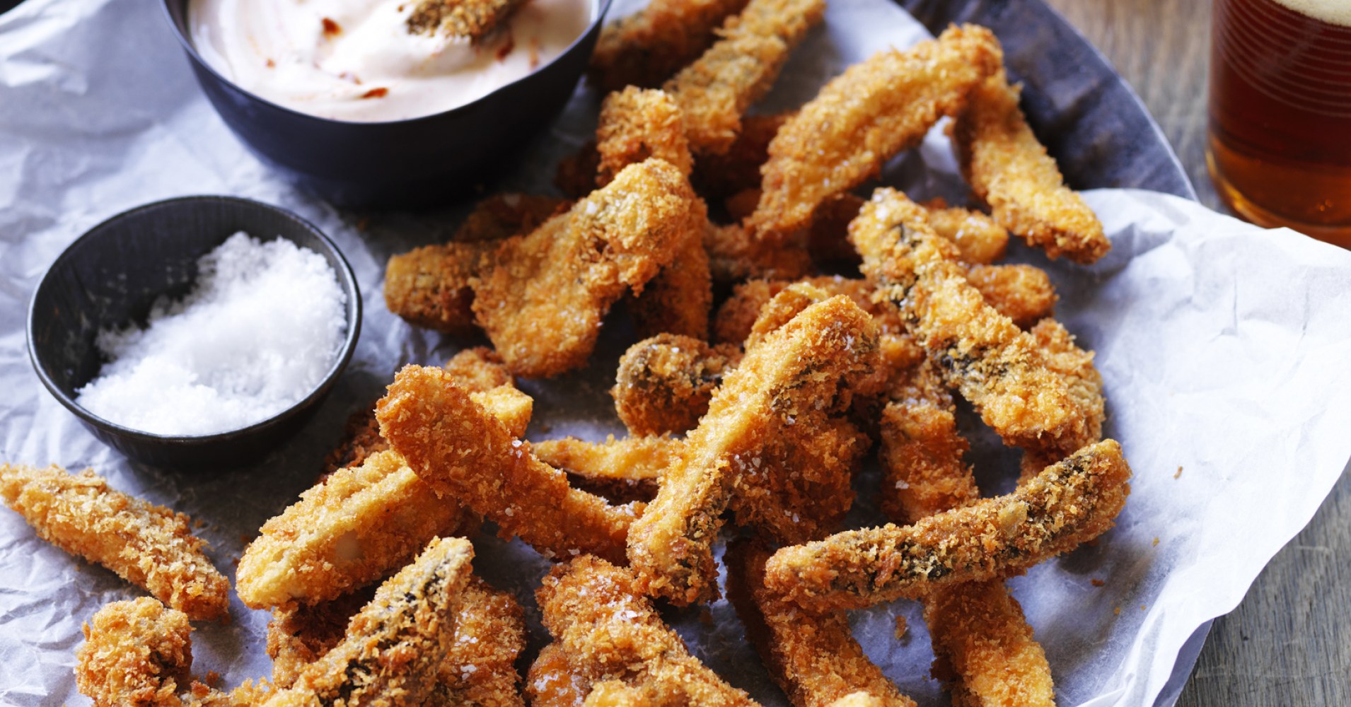 Portabella Mushroom Fries Recipe | myfoodbook