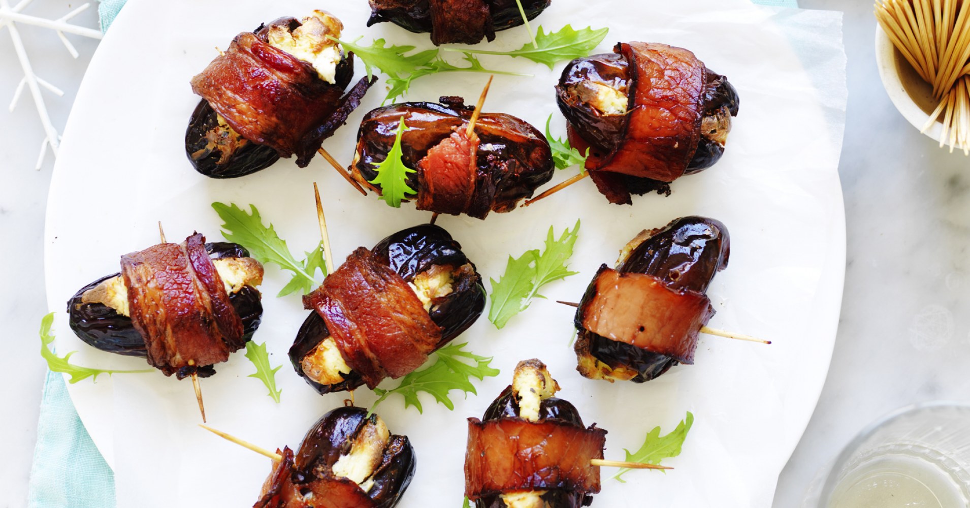 New Cheese Devils on Horseback Recipe | myfoodbook | How to make devils on horseback recipe