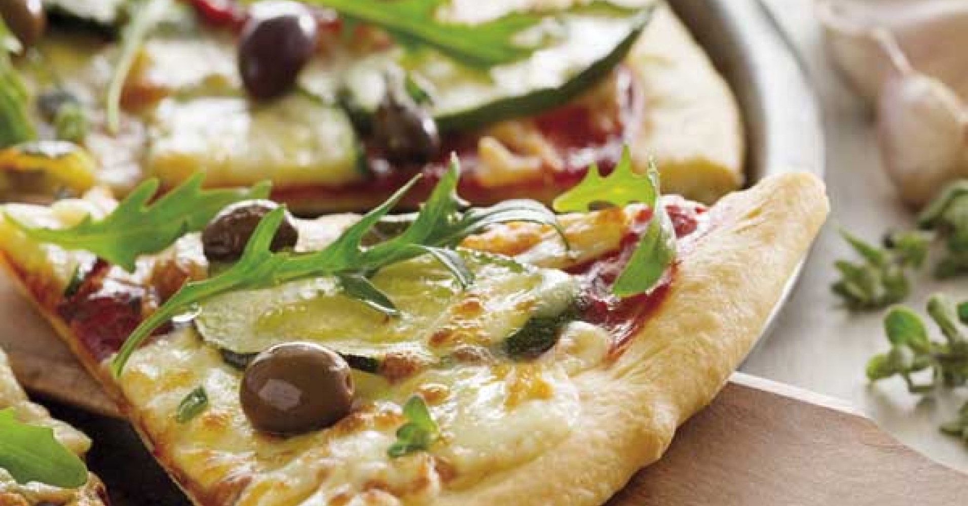 Garden Pizza Recipe | myfoodbook | Make a cookbook with Perfect Italiano recipes
