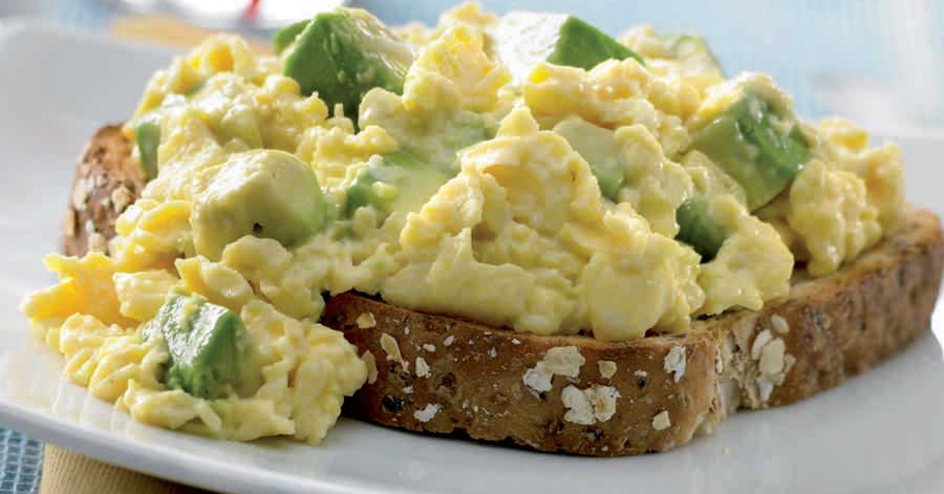 Avocado Scrambled Eggs Recipe | myfoodbook
