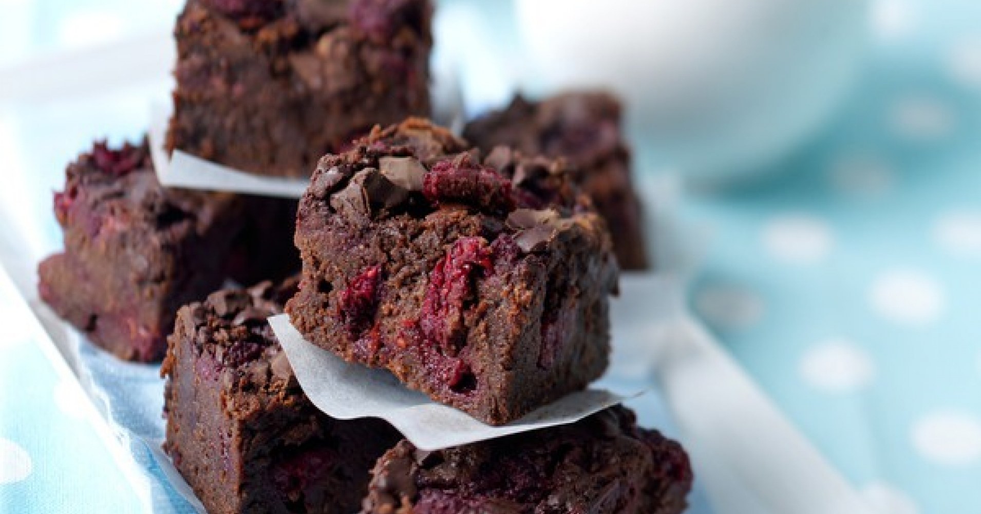 Indulgent Raspberry Chocolate Brownies Recipe | myfoodbook | Make a cookbook with Creative Gourmet r