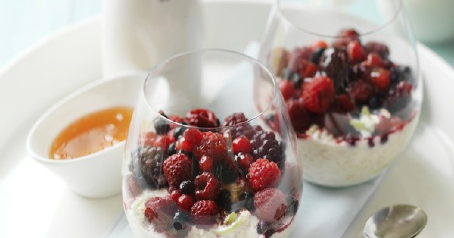 Mixed Berry Bircher Muesli Recipe | myfoodbook | Make a cookbook with Creative Gourmet recipes