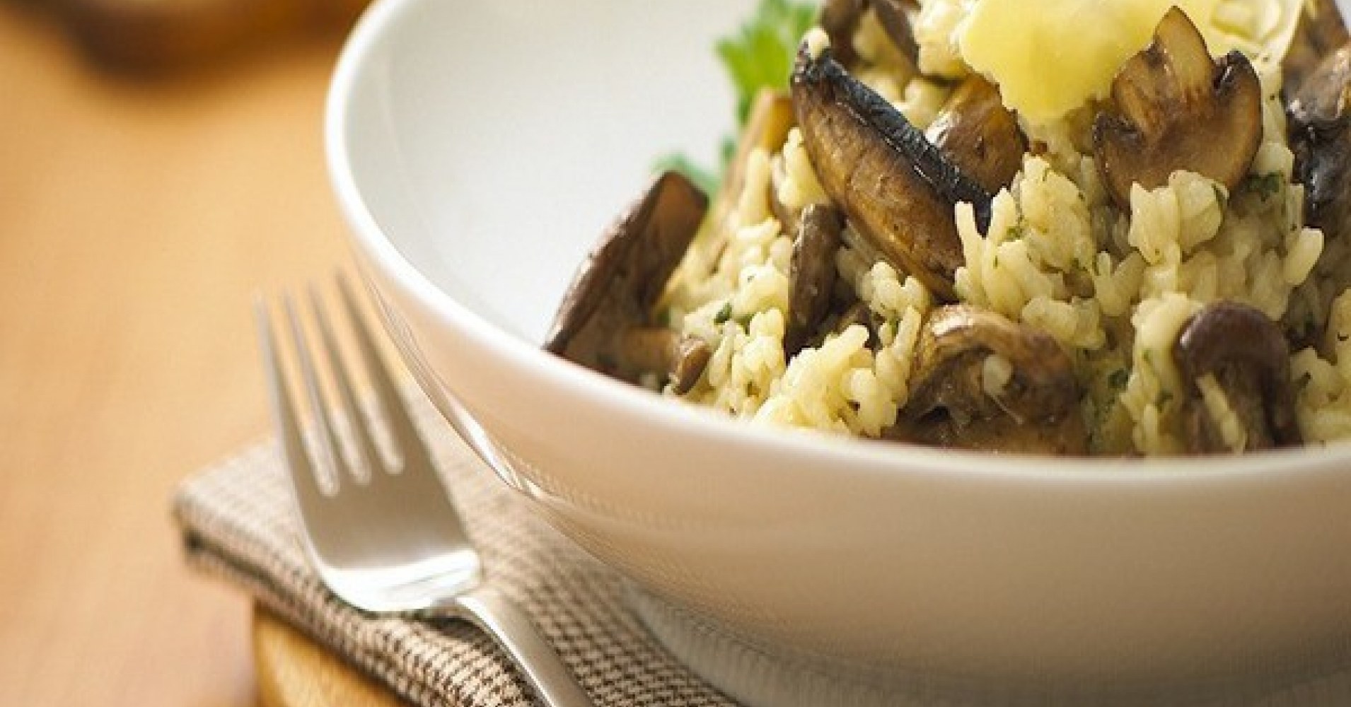 Mushroom & Parmesan Risotto Recipe | myfoodbook