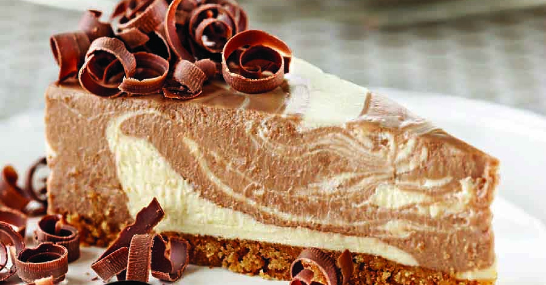 Chocolate and Vanilla Swirl Cheesecake Recipe | myfoodbook | Make a cookbook with Cadbury Kitchen re