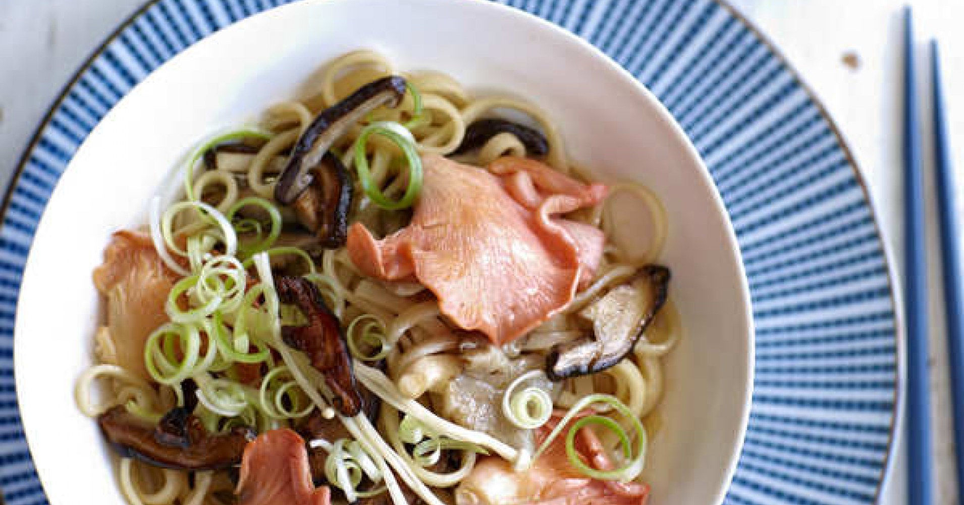 Oyster Mushroom & Noodle Stir Fry Recipe | myfoodbook