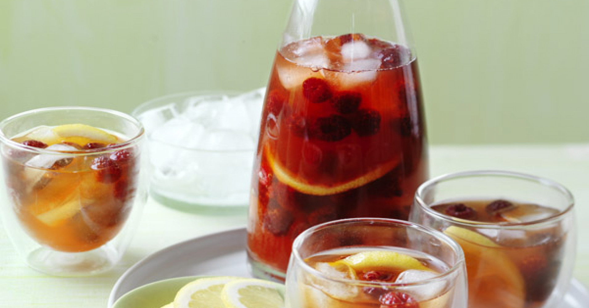 Raspberry Ice Tea Recipe | myfoodbook | Make a cookbook with Creative Gourmet recipes