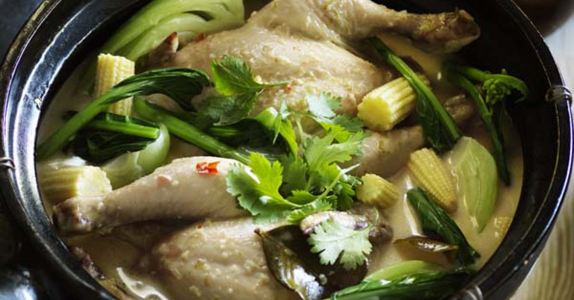 Poached Chicken Soup Recipe | myfoodbook | Best Chicken Asian soup