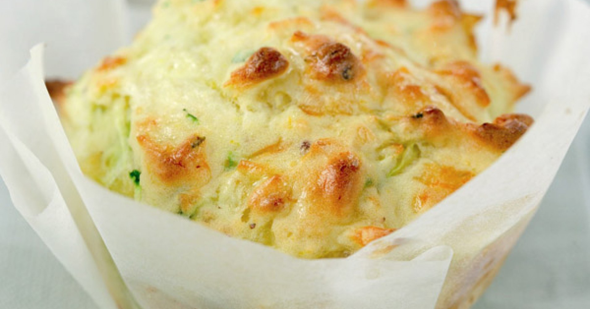 Cheesy Corn and Zucchini Muffins Recipe | myfoodbook