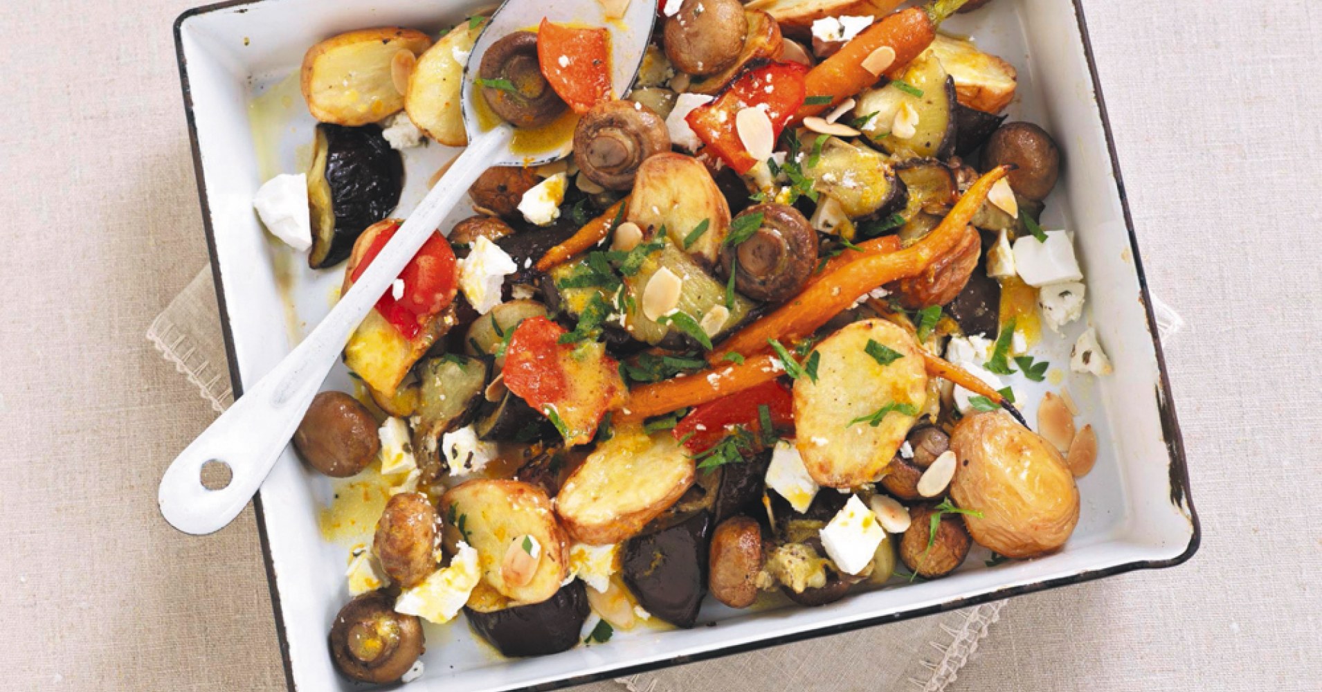 Roasted Mushroom & Vegetable Medley Recipe | myfoodbook | Make a Mushrooms cookbook with healthy rec