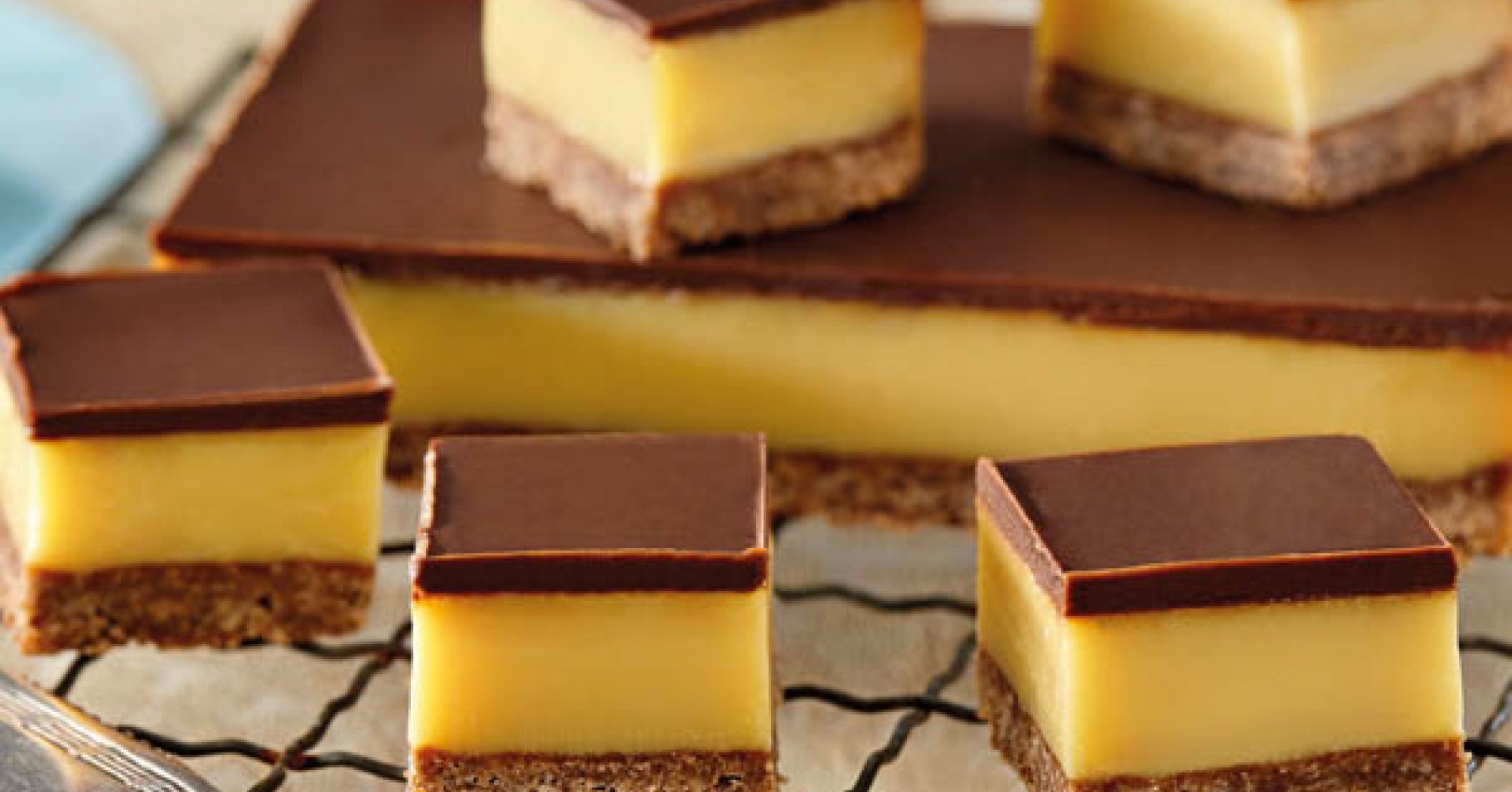 Dark Chocolate Caramel Slice Recipe | myfoodbook | Make a cookbook with Cadbury Kitchen recipes.