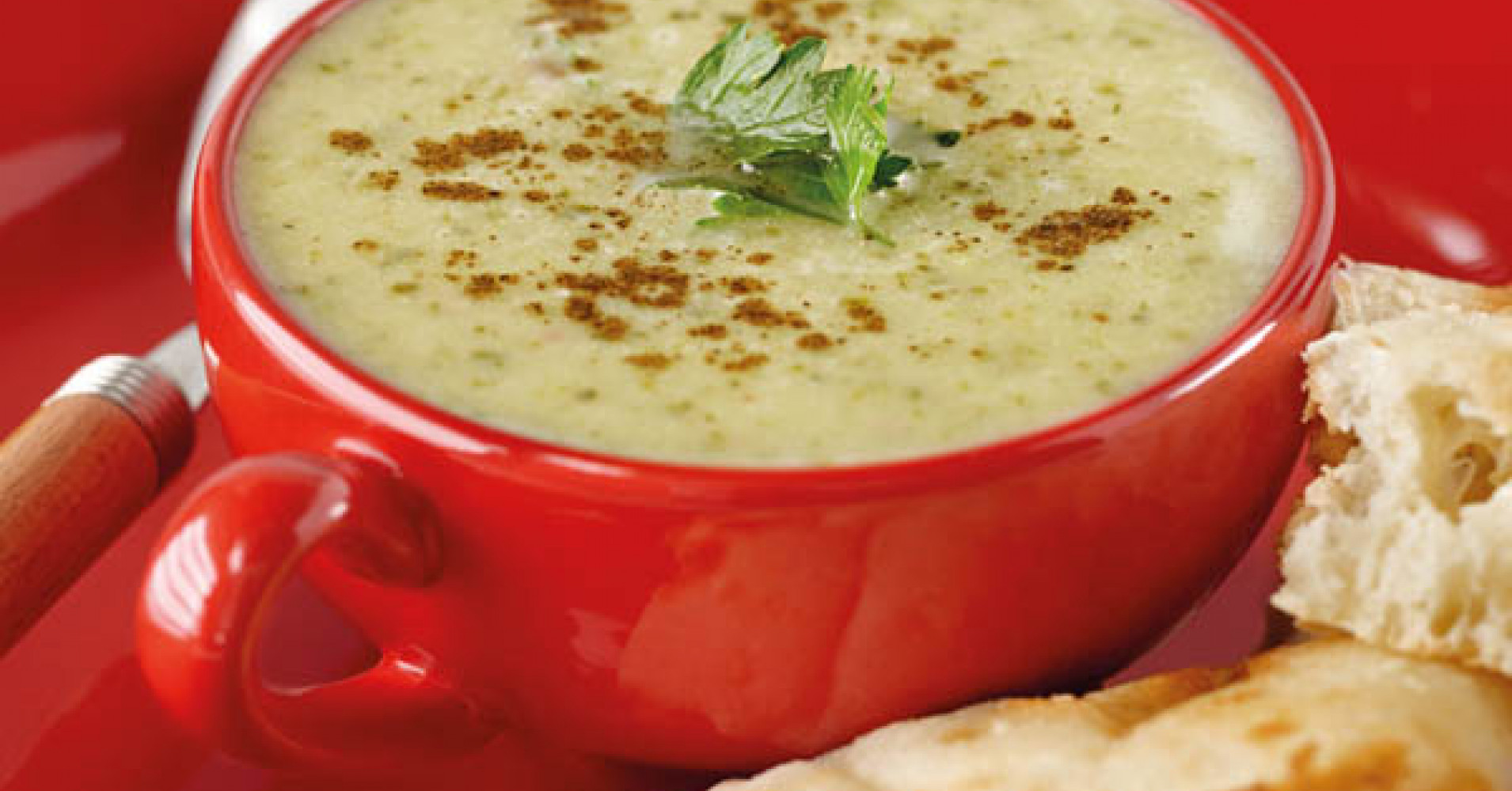 Zucchini Soup Recipe | myfoodbook | Easy Vegetarian Soups