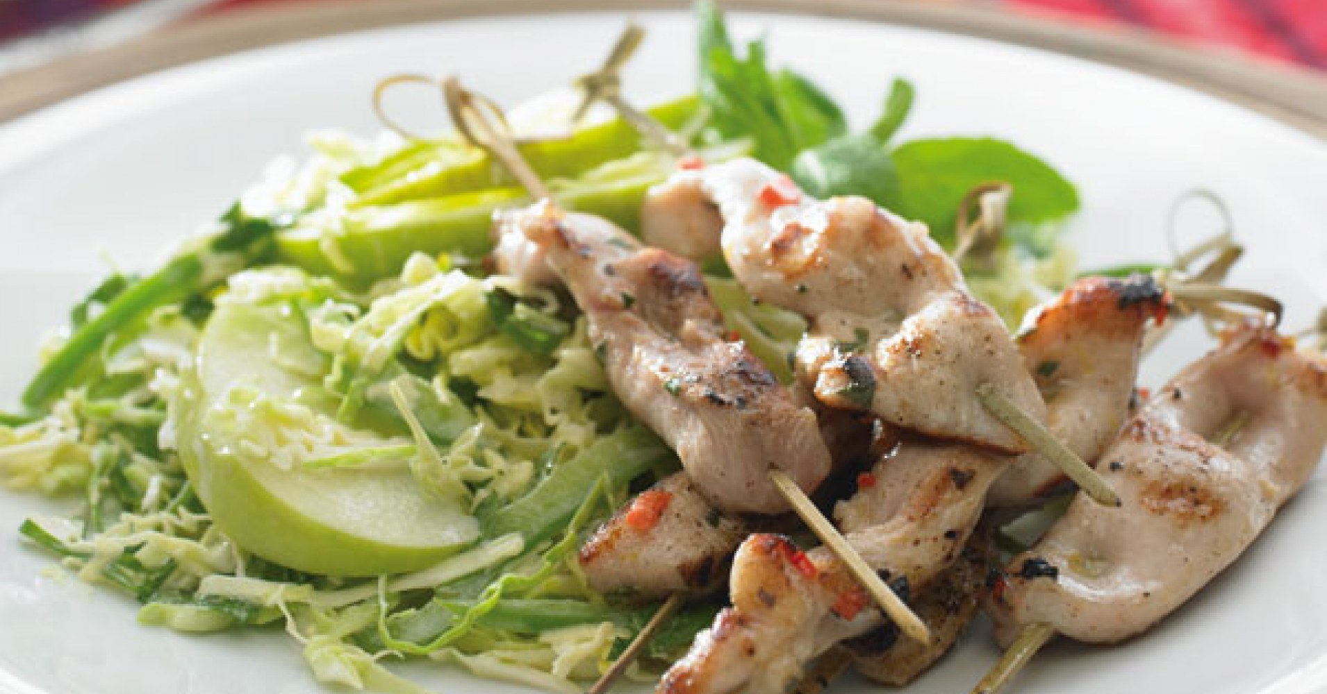 Marinated Chicken and Green Slaw Recipe | myfoodbook | Make a cookbook with Perfect Italiano recipes