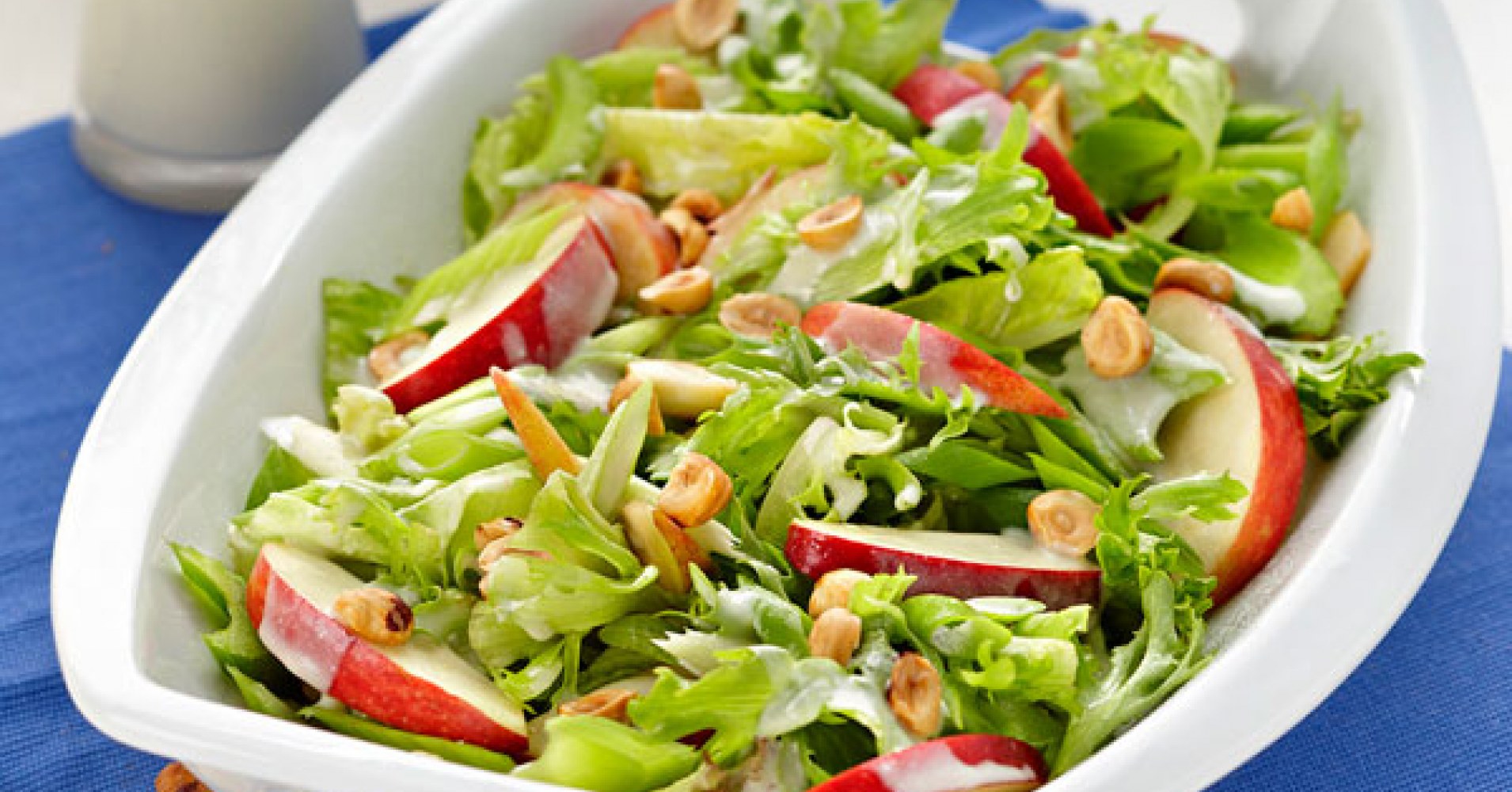 Crisp Green Salad With Blue Cheese Dressing Recipe | myfoodbook | Make a cookbook with Everyday Deli