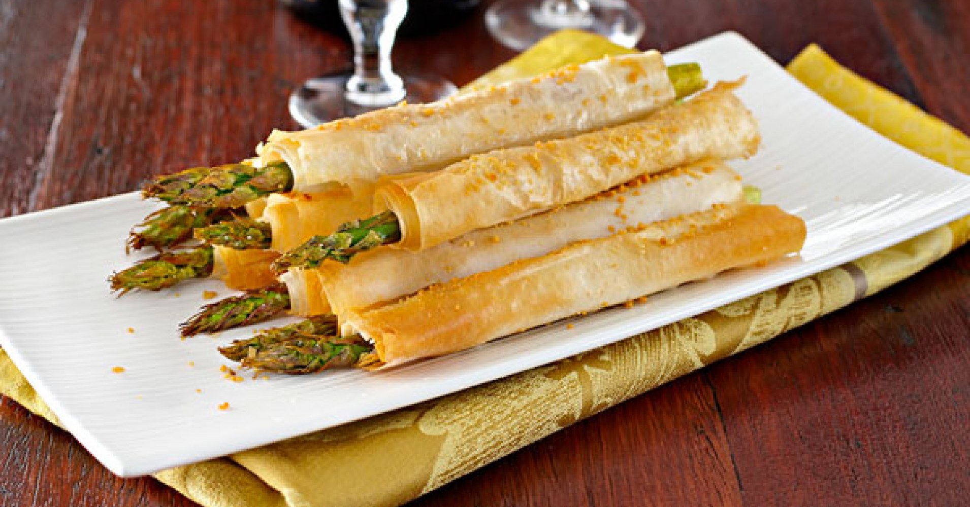 Crispy Asparagus Straws Recipe | myfoodbook | Make a cookbook with Everyday Delicious Kitchen recipe