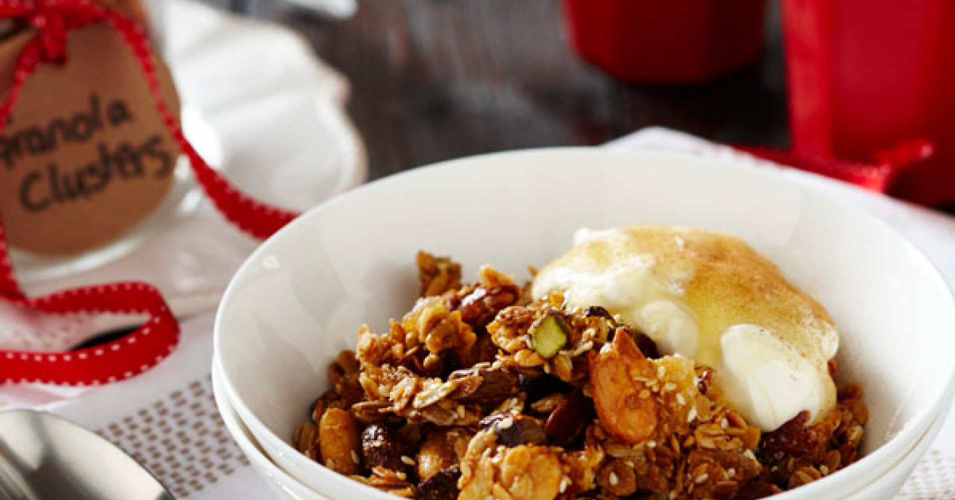 Homemade Granola Clusters Recipe | myfoodbook | Make a cookbook with Western Star recipes