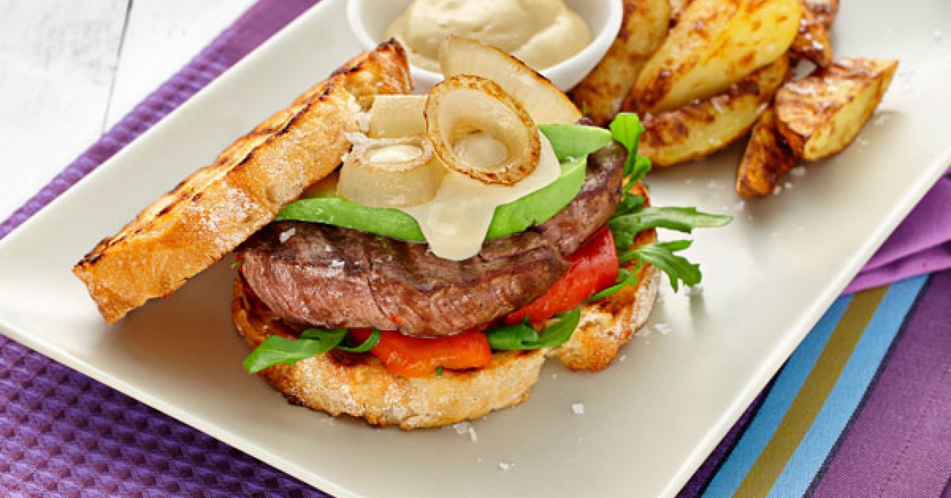 Scrumptious Steak Sandwich Recipe | myfoodbook | Make a cookbook with Everyday Delicious Kitchen rec