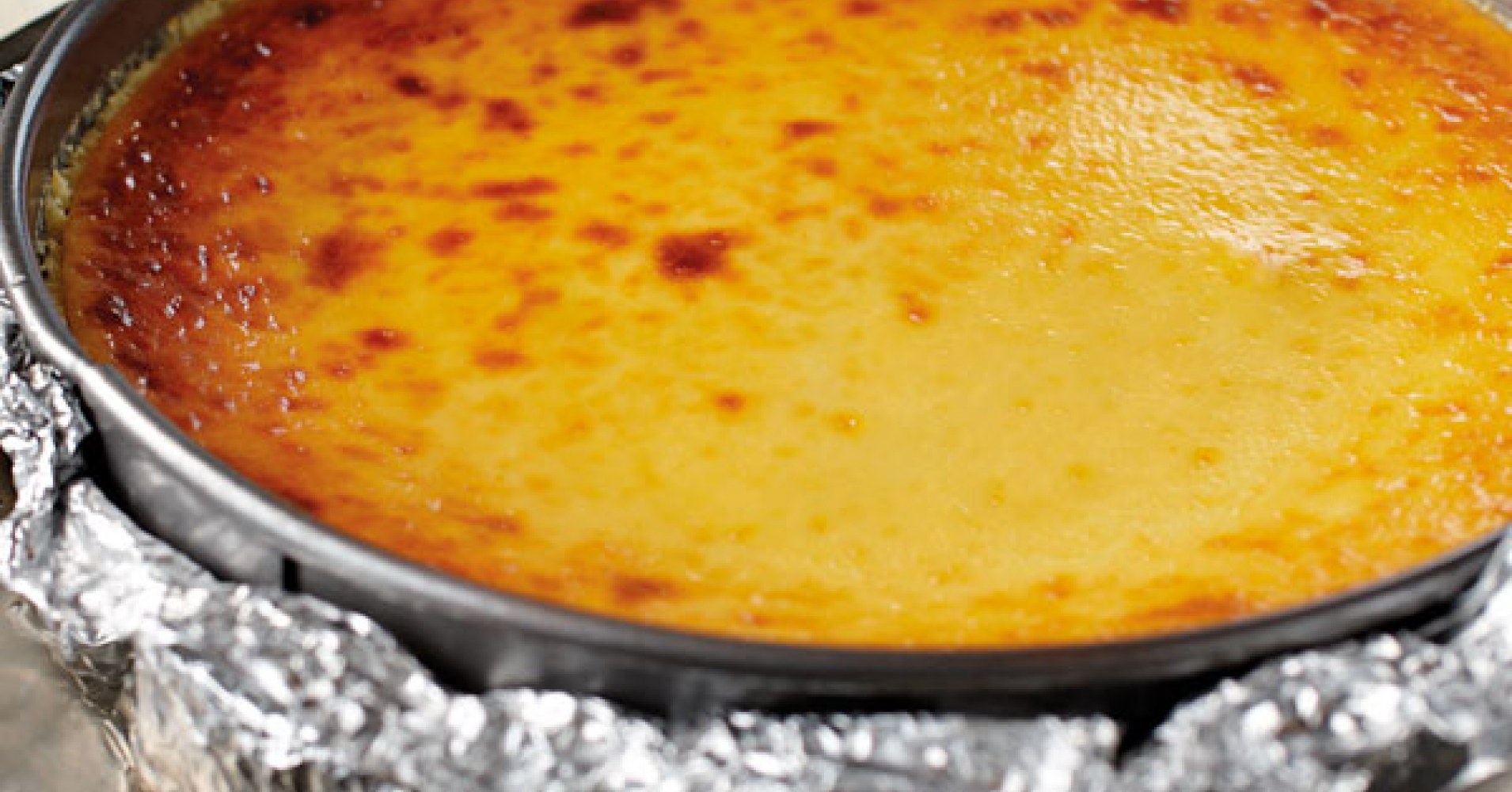 White Satin Cheesecake Recipe | myfoodbook