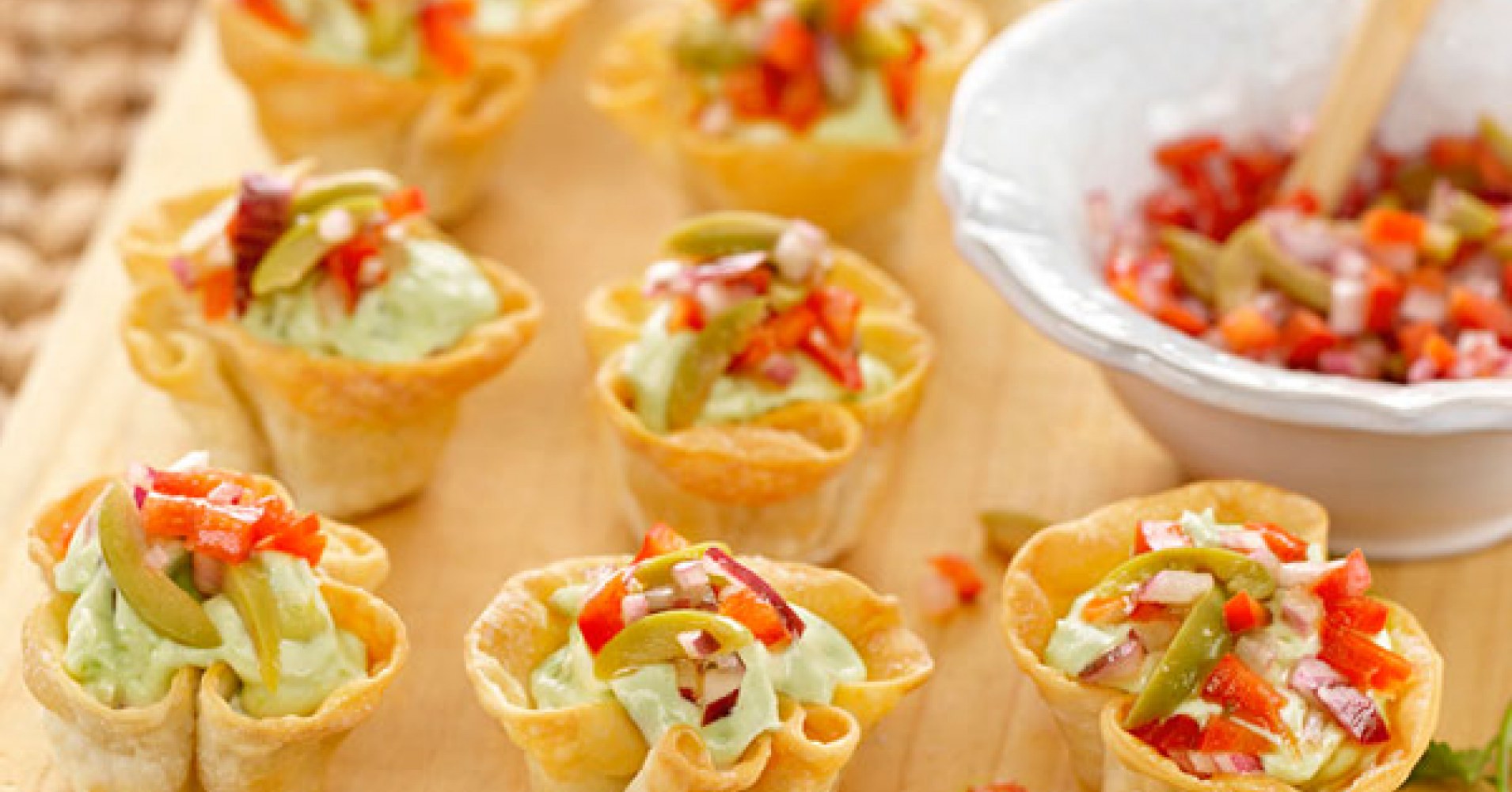 Guacamole Cups Recipe | myfoodbook | Make a cookbook with Everyday Delicious Kitchen recipes