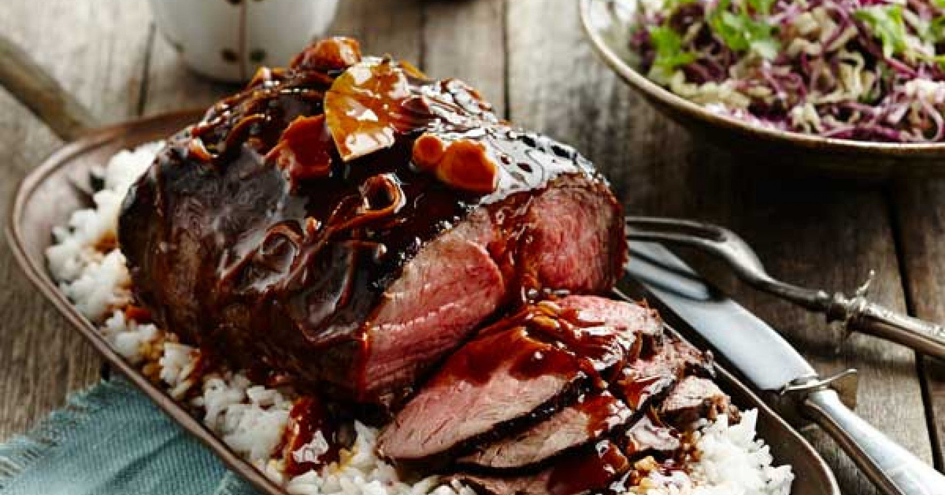 Scotch Roast with Star Anise & Orange Glaze Recipe | myfoodbook