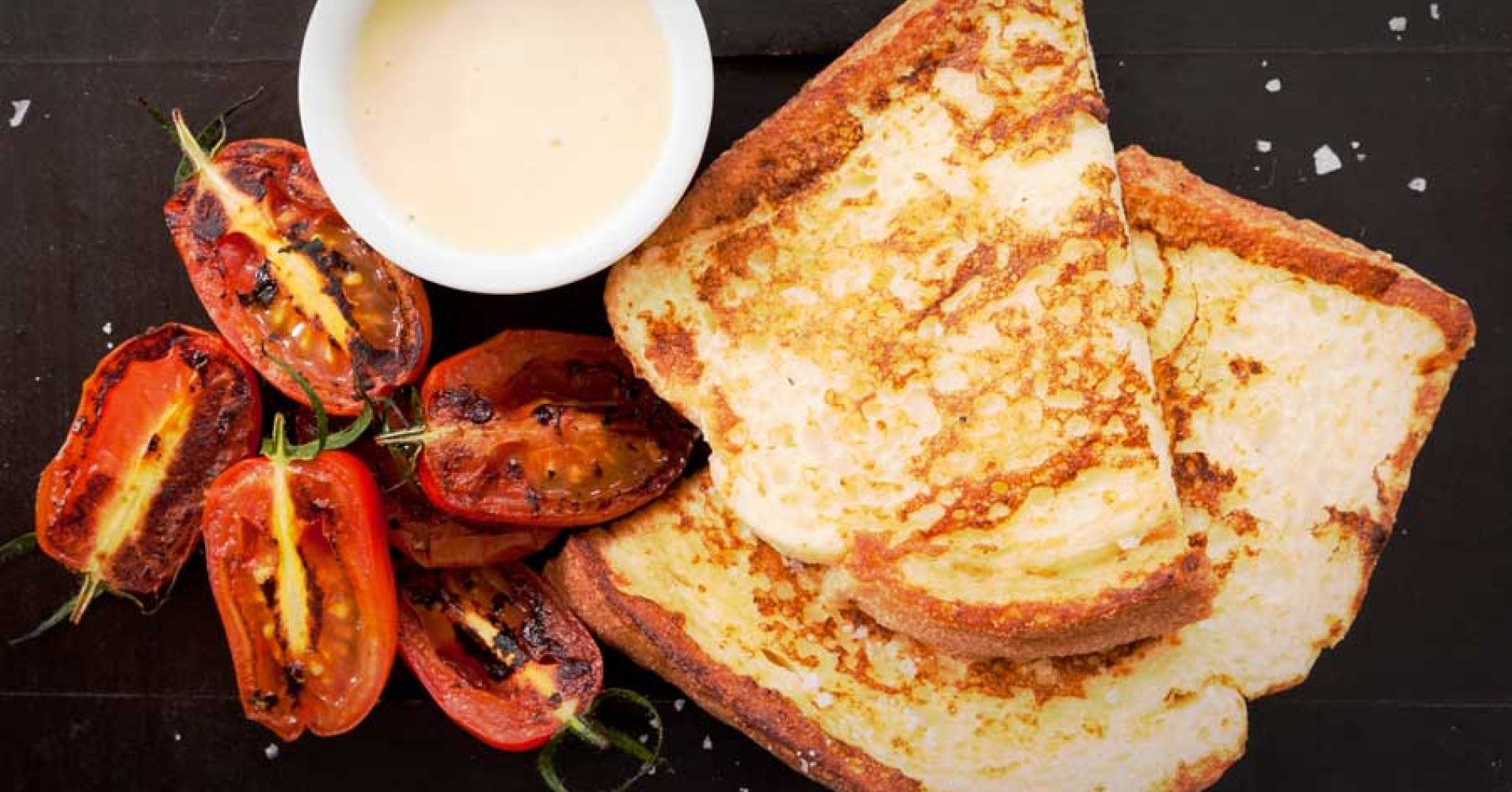 French Toast with Hollandaise Sauce Recipe | myfoodbook